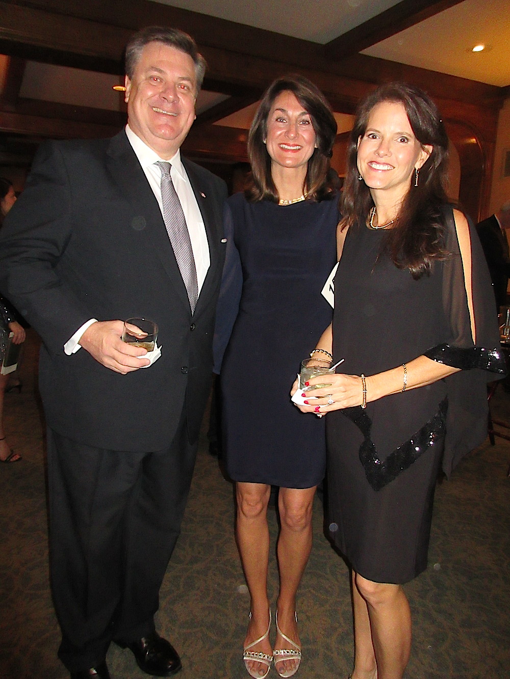 From left, Lou Moran, Staci Crawford and Cindy Cassity.