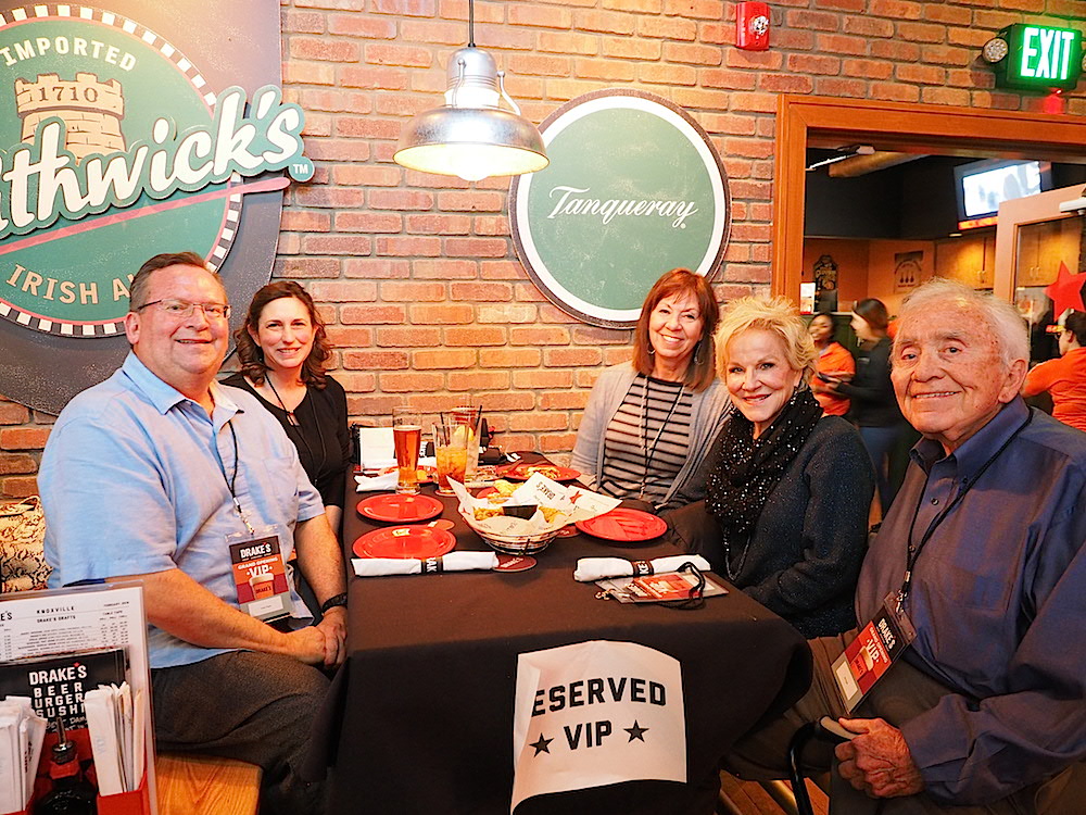 From left, Grady Regas, Jenny Williams, Sharon Scott, Janet Testerman Crossley and Bil Regas.