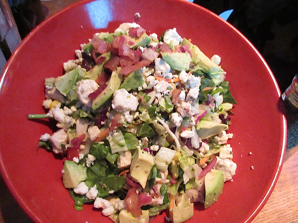 I ordered this delicious chopped salad. Highly recommend.