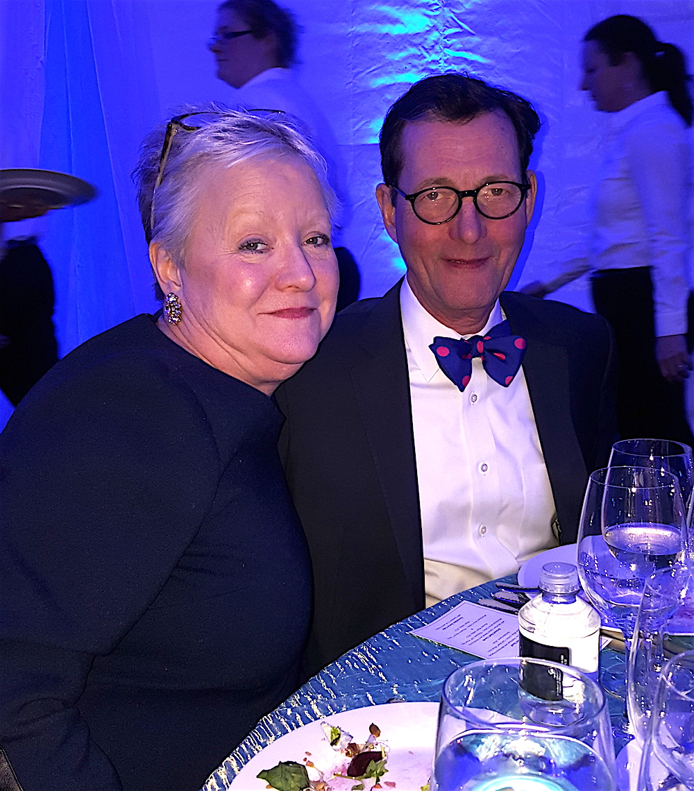 Ellen Robinson and Peter Acly.