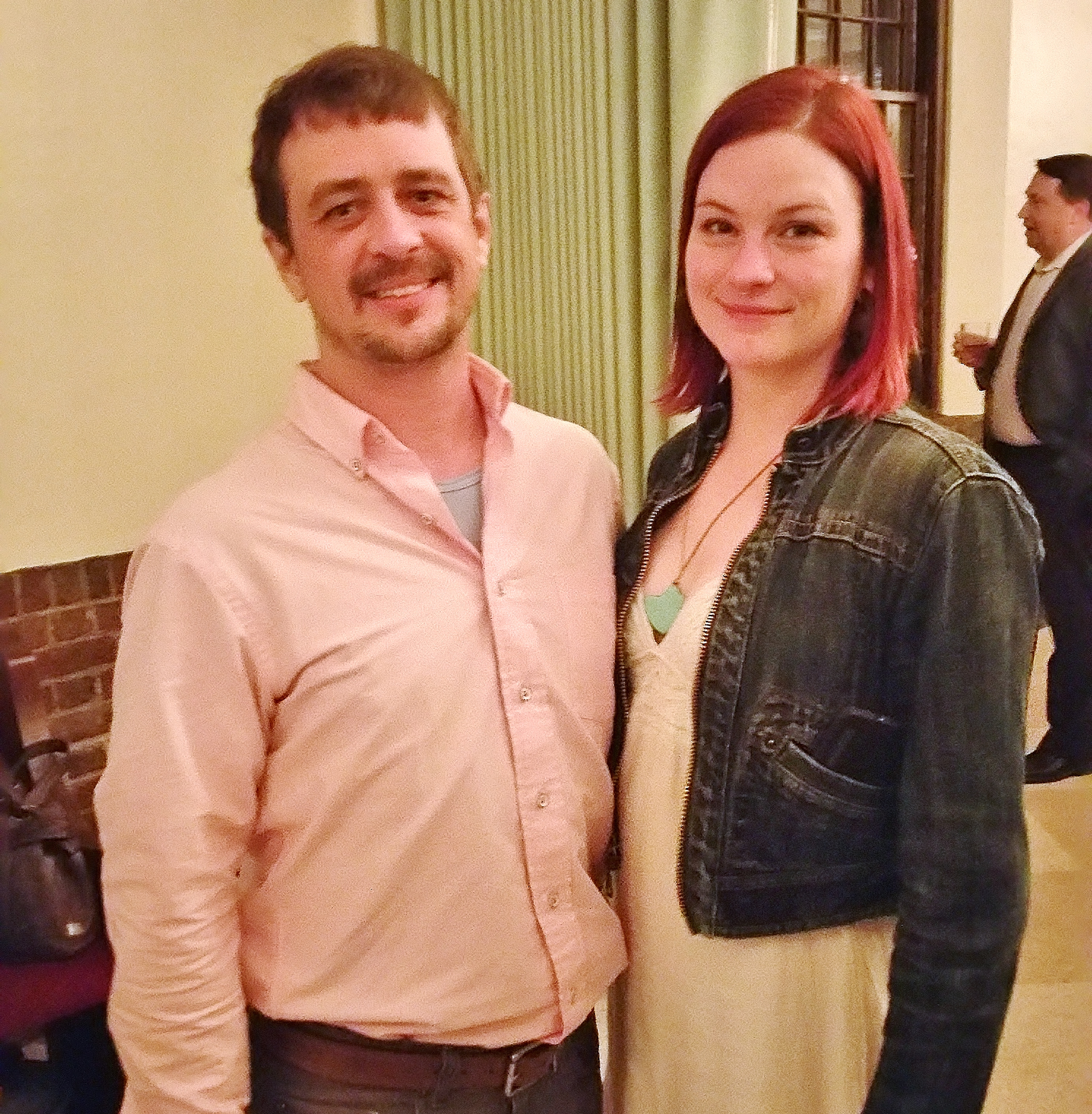 Nourish Knoxville board president Forrest Kirkpatrick and Claire Metz