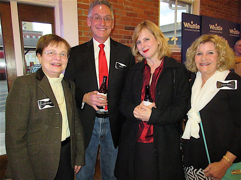 From left, Laura Eshbaugh, Ken Smith, Leslie King and Arlene Dove.