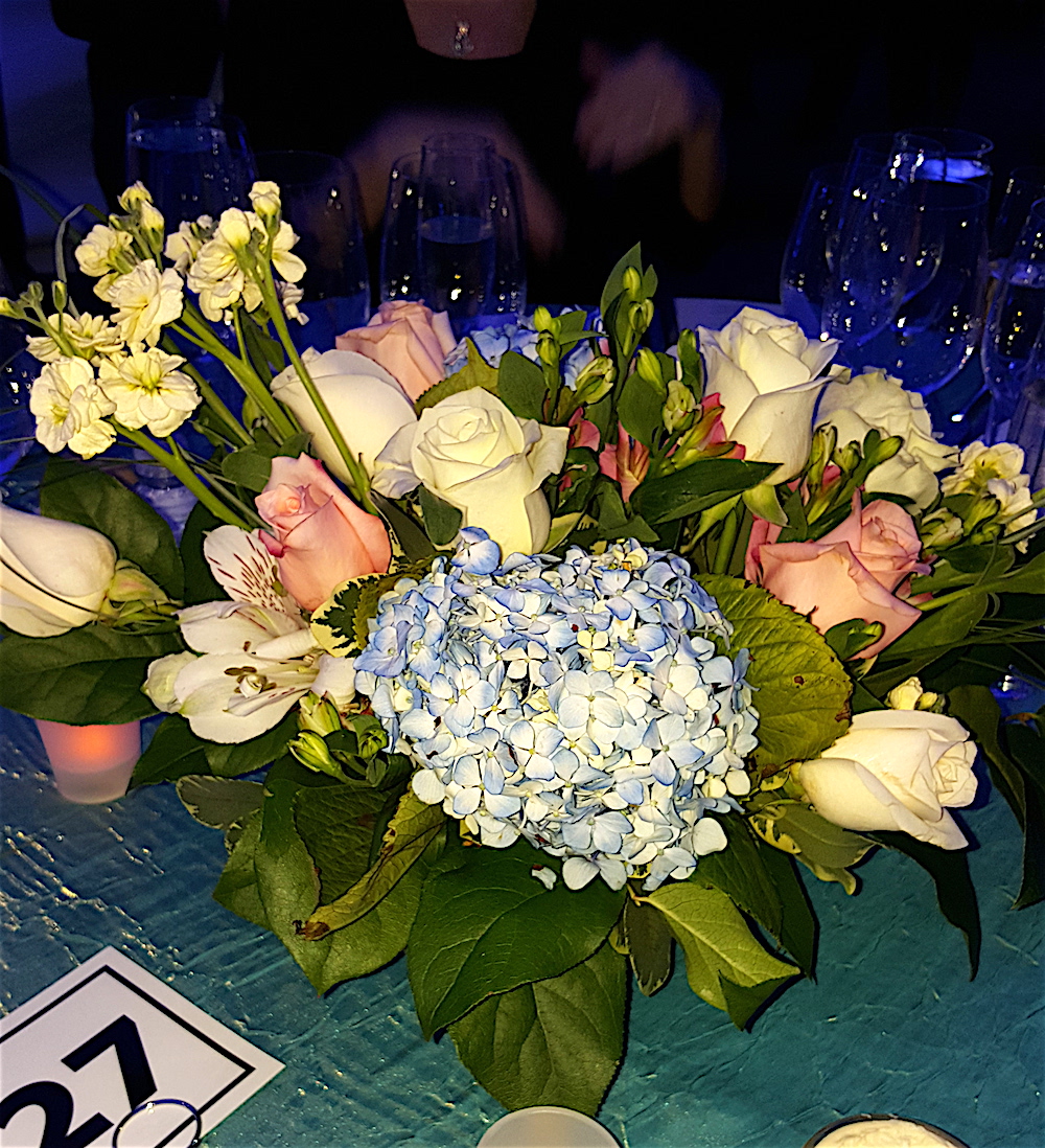 Stunning centerpieces.