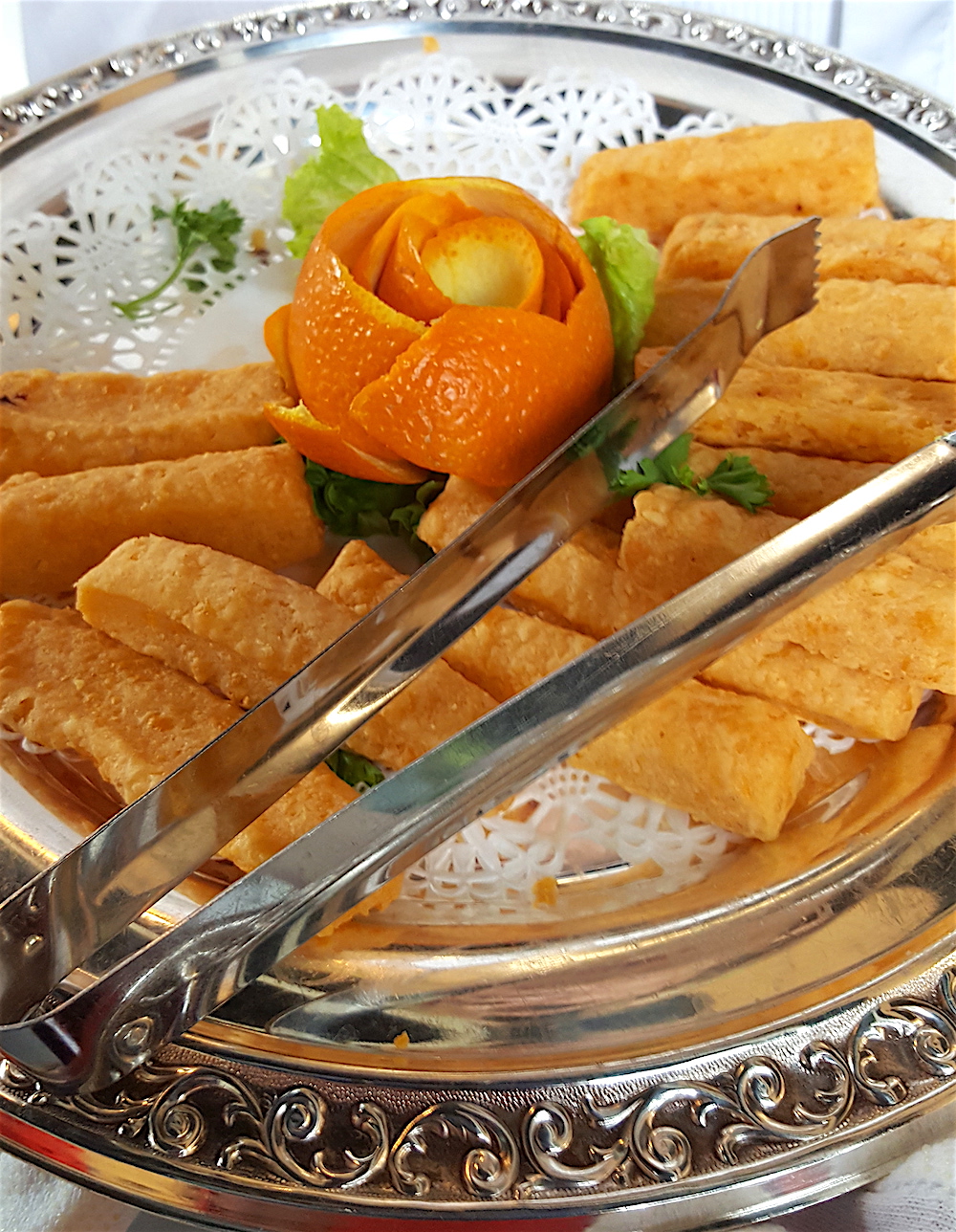 Cheese straws, of course.