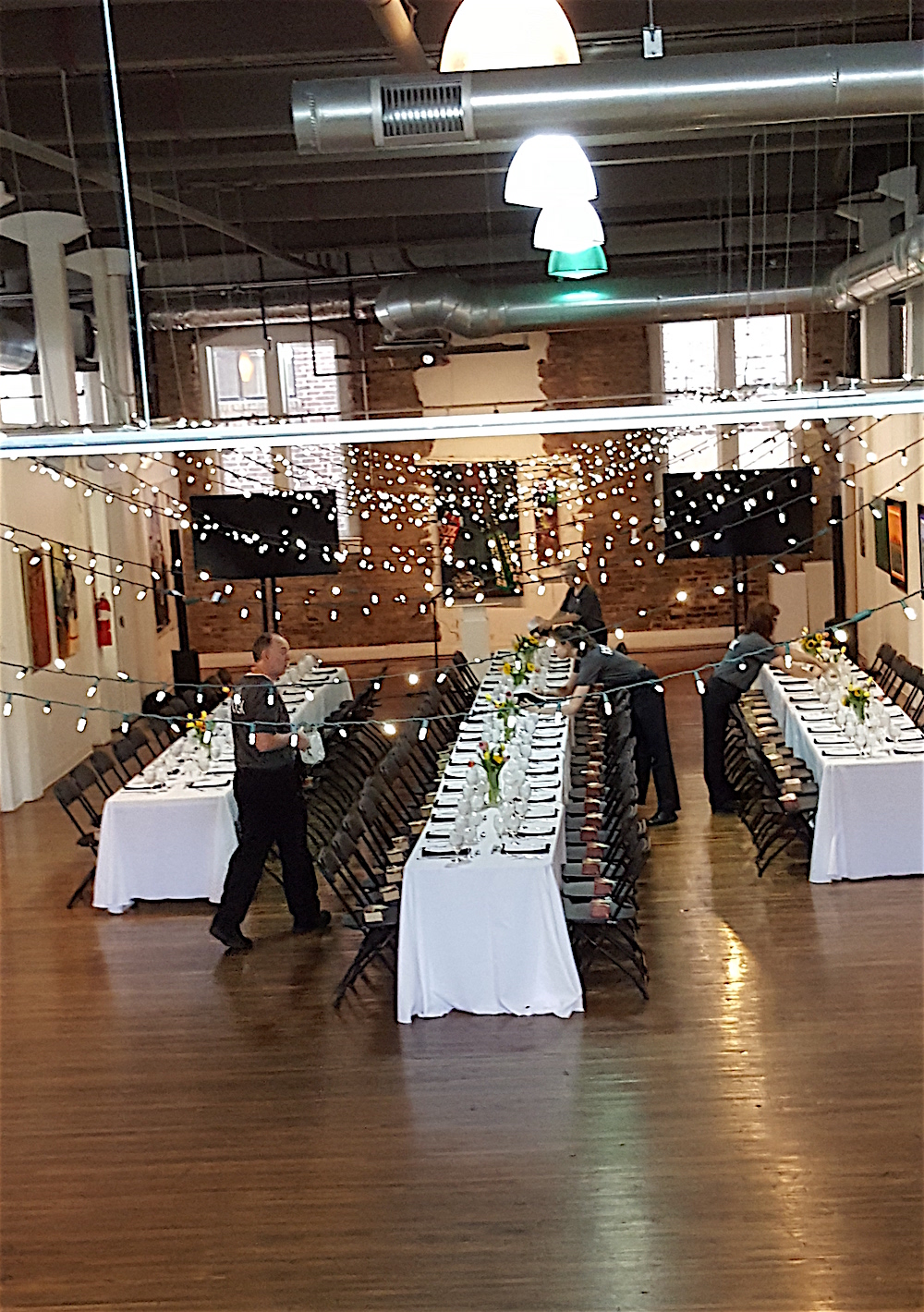 The morning speakers were interesting, but my mind was racing toward lunch, which was being set up at The Emporium on Gay Street.