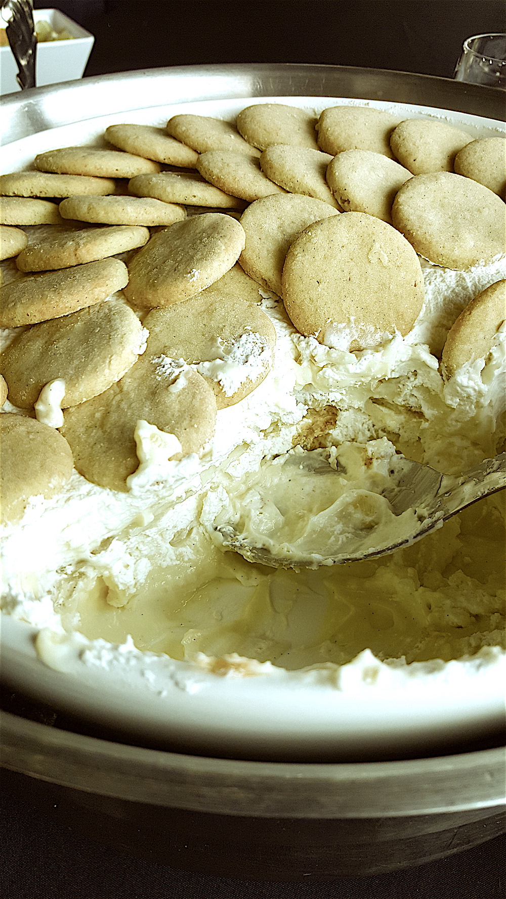 The banana pudding was popular, of course.