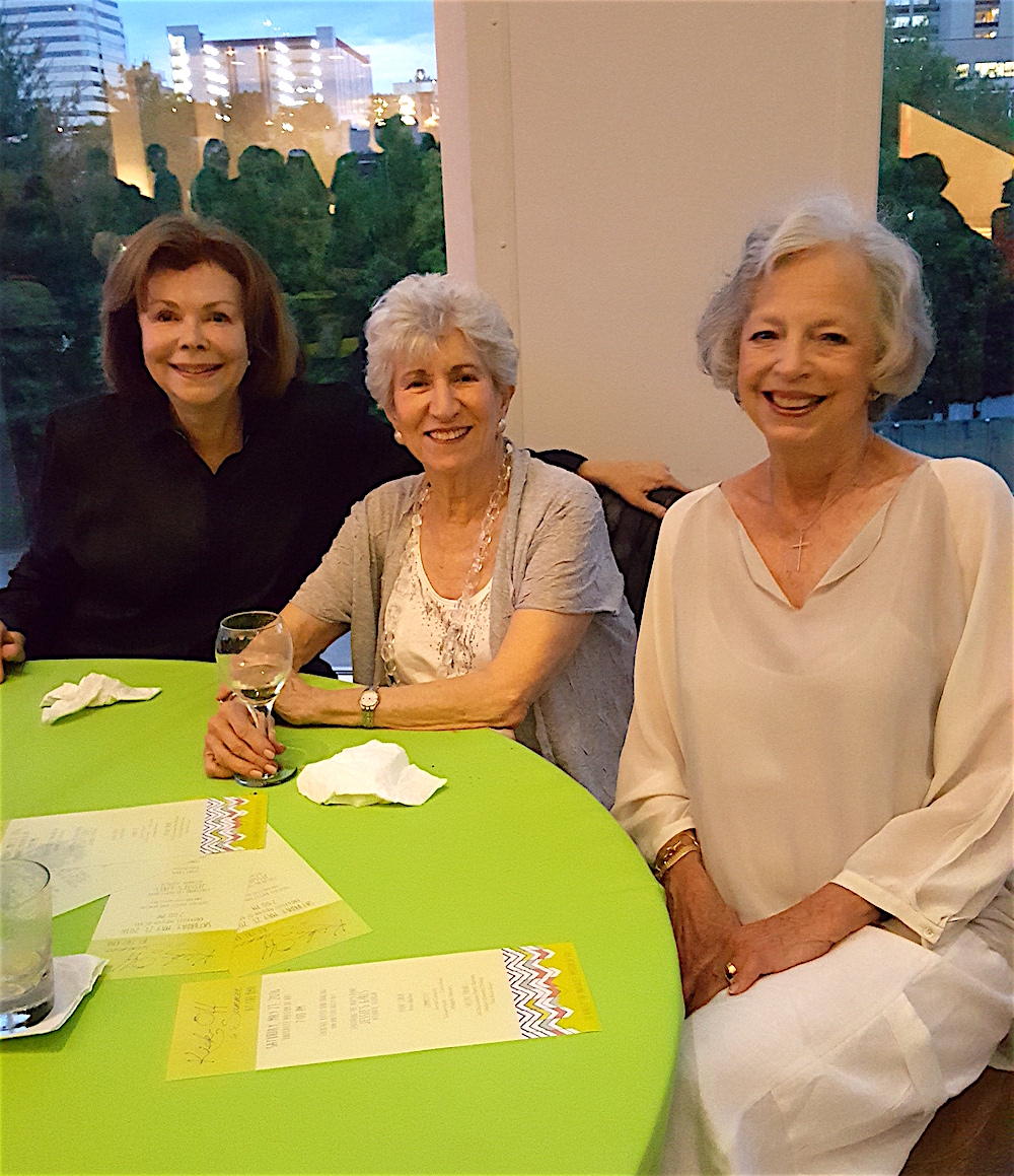 From left, Susan Hawthorne, Barbara Bernstein and Florence Johnston.