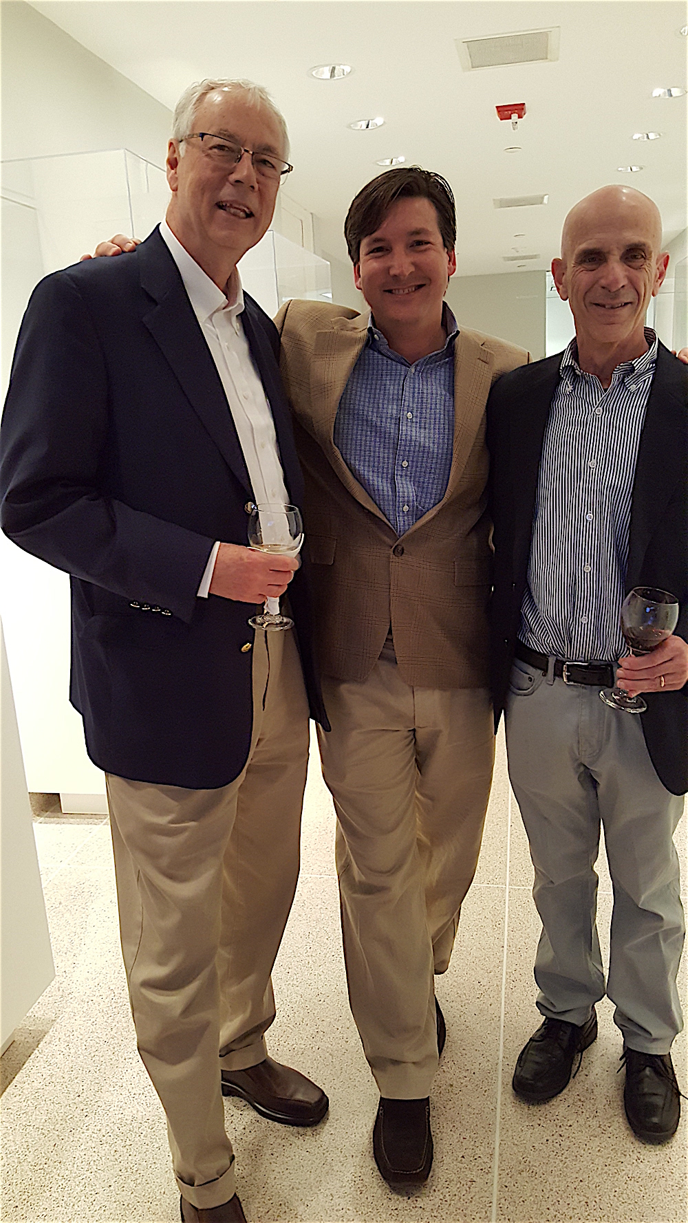 From left, Alan Carmichael, Mark Heinz and Bill Lyons.