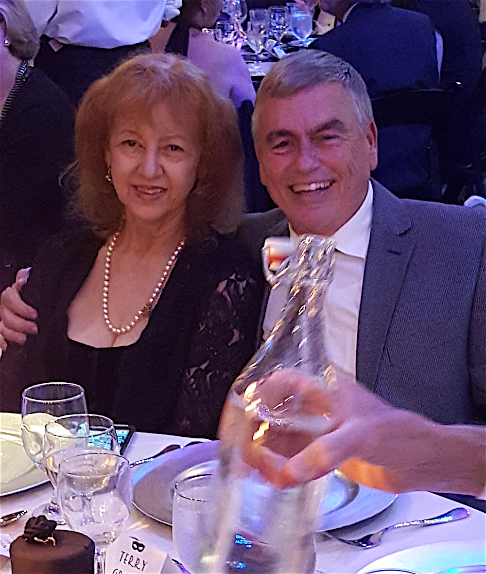 Angela Massini and Terry Grove.