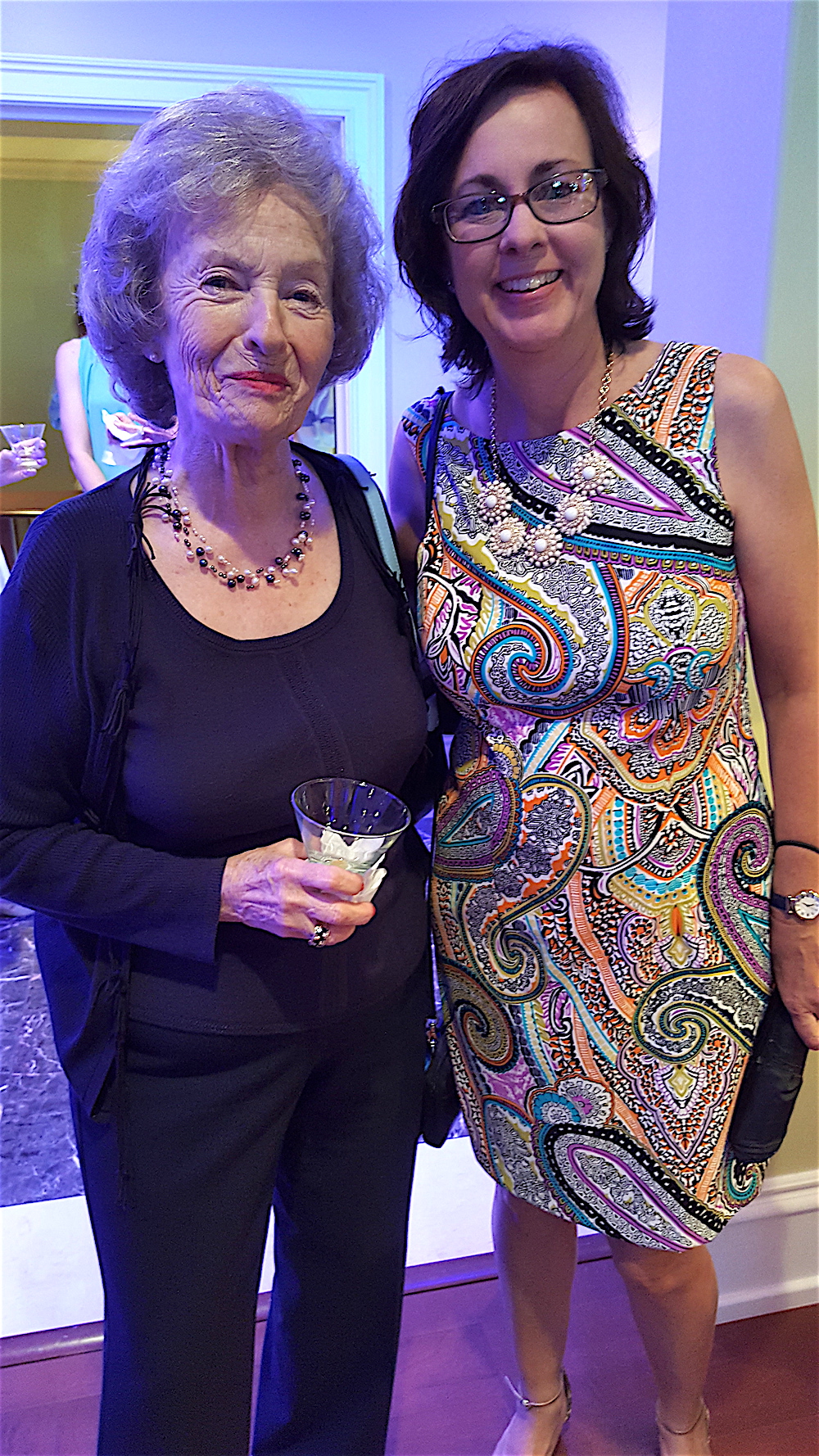 Betsey Bush, left, and Angela Pugh.