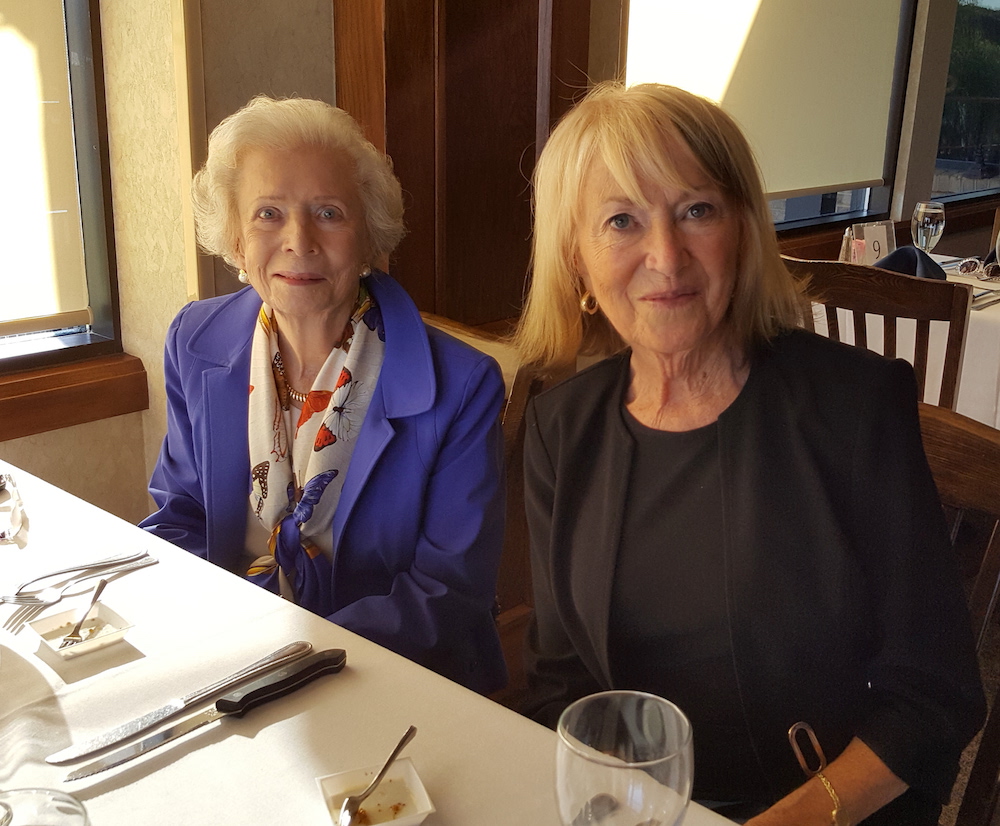 Marilyn Dick, left, and Anna Hinds.