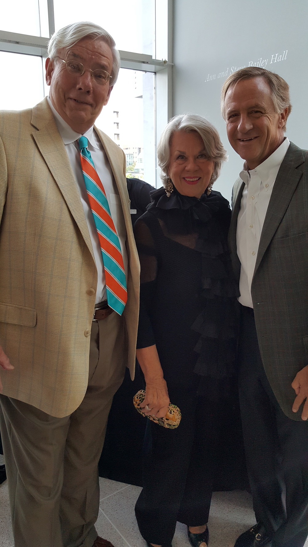 Gov. Haslam, right, with Charlie and Nancy Wagner.