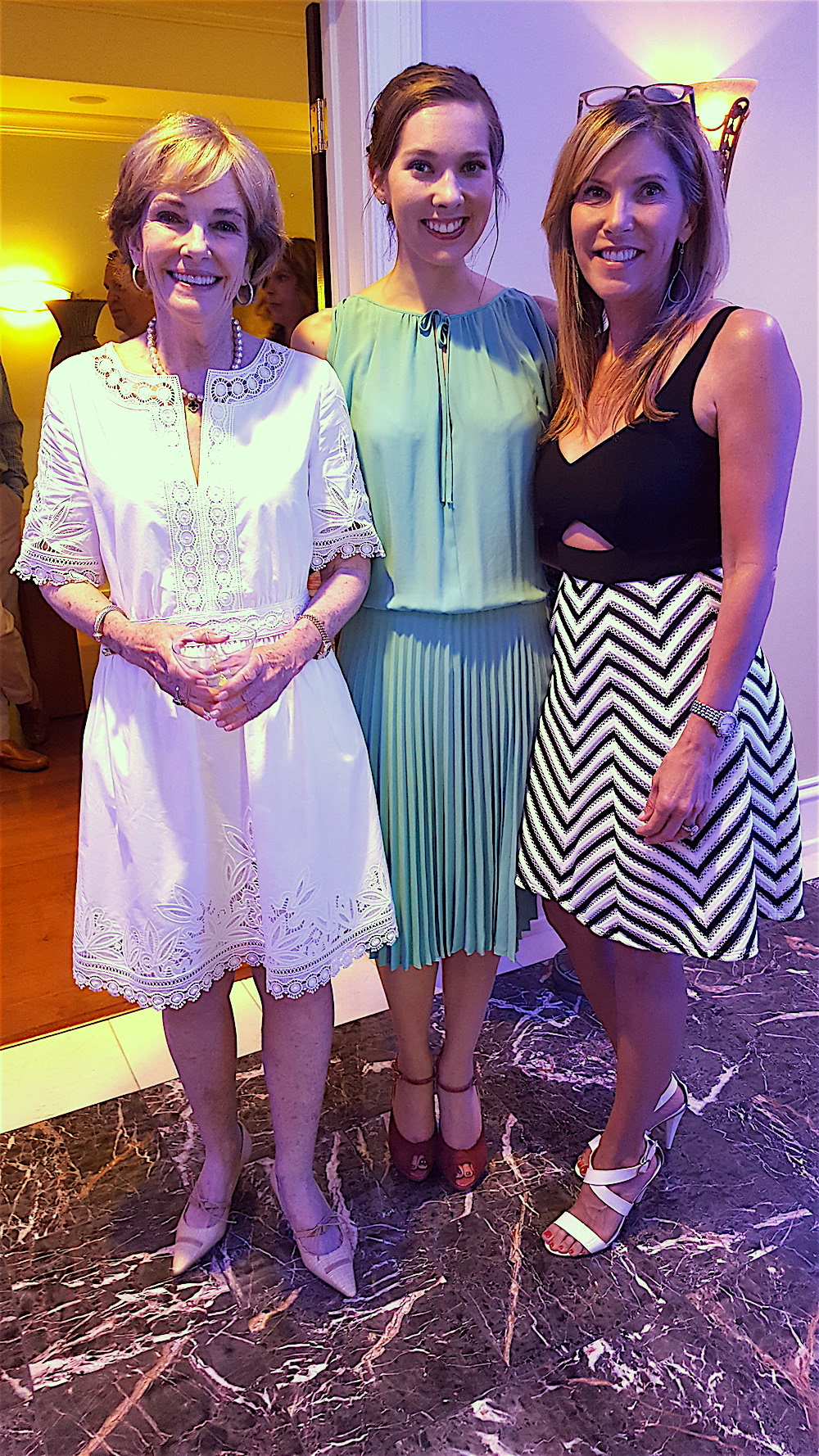 From left, Kay Clayton, Madison Wilder and Madison's mother, Cindi DeBusk.