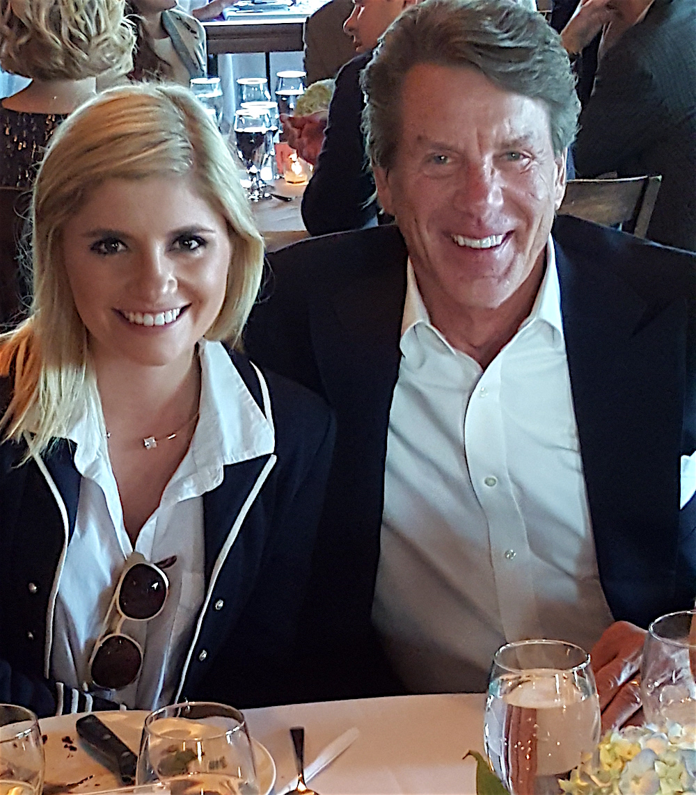 Bob Lederer and his granddaughter, Reagan.