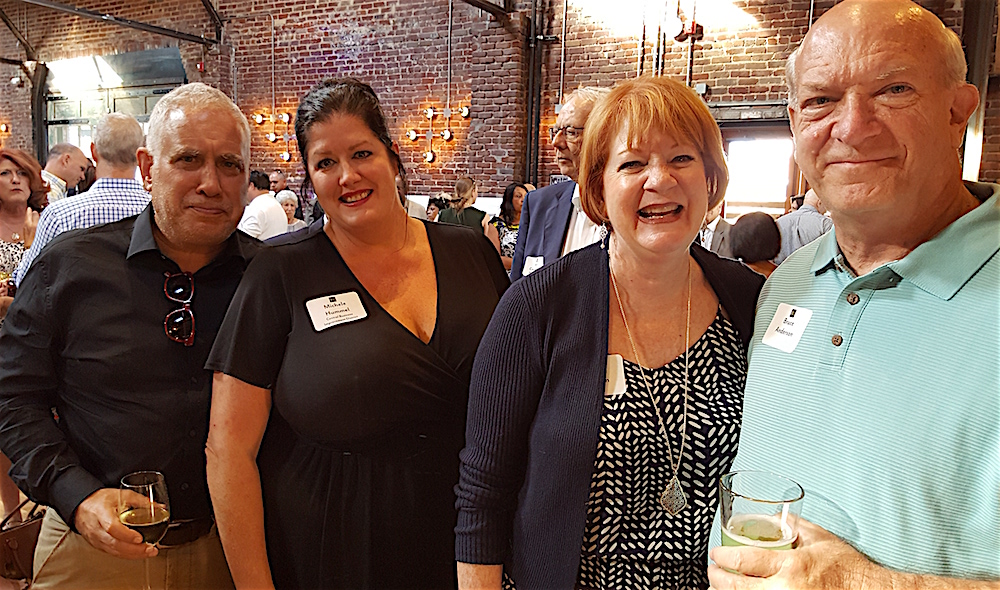 From left, Ashley Capps, Michele Hummel, Monique and Bruce Anderson.