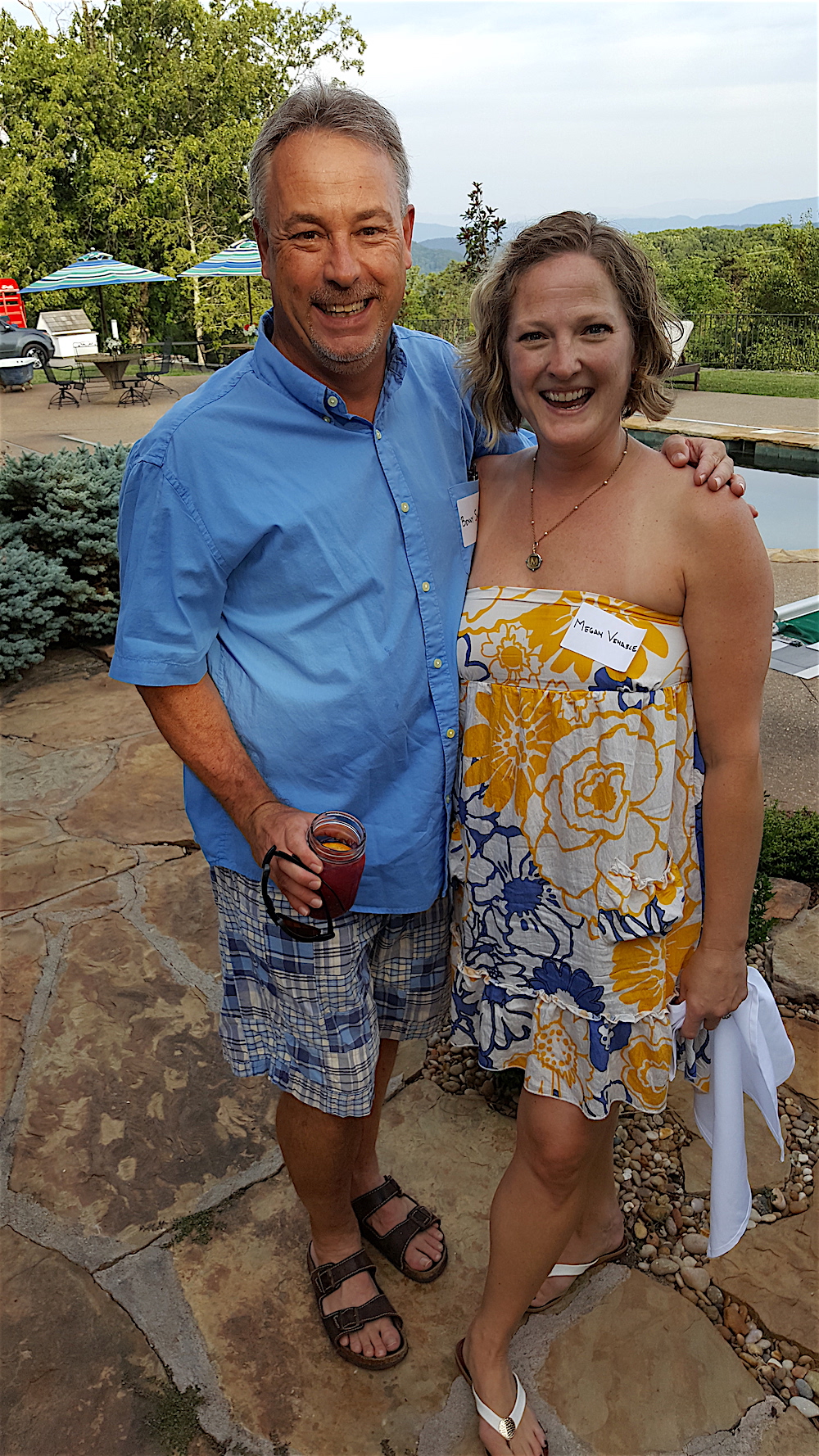 Benny Smith and Megan Venable.
