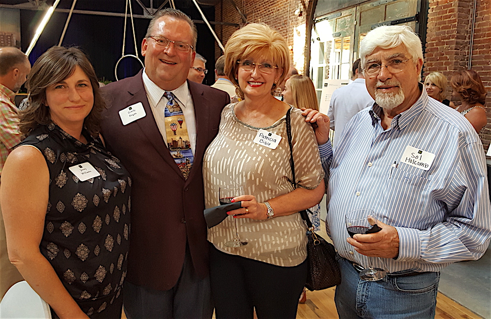 From left, Jenny Williams, Grady Regas, Patricia Bible and Sol Holcomb.