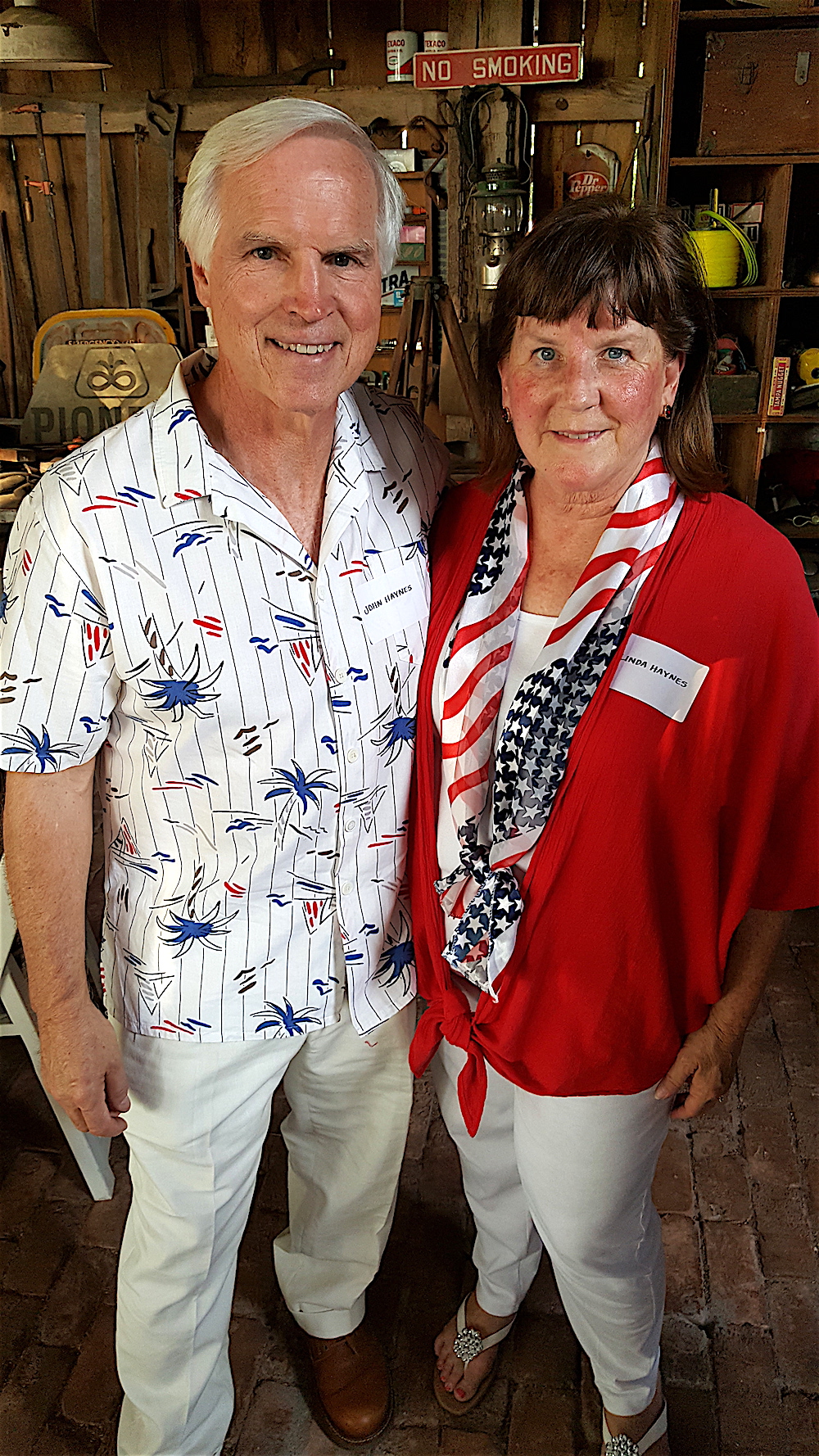 John and Linda Haynes.