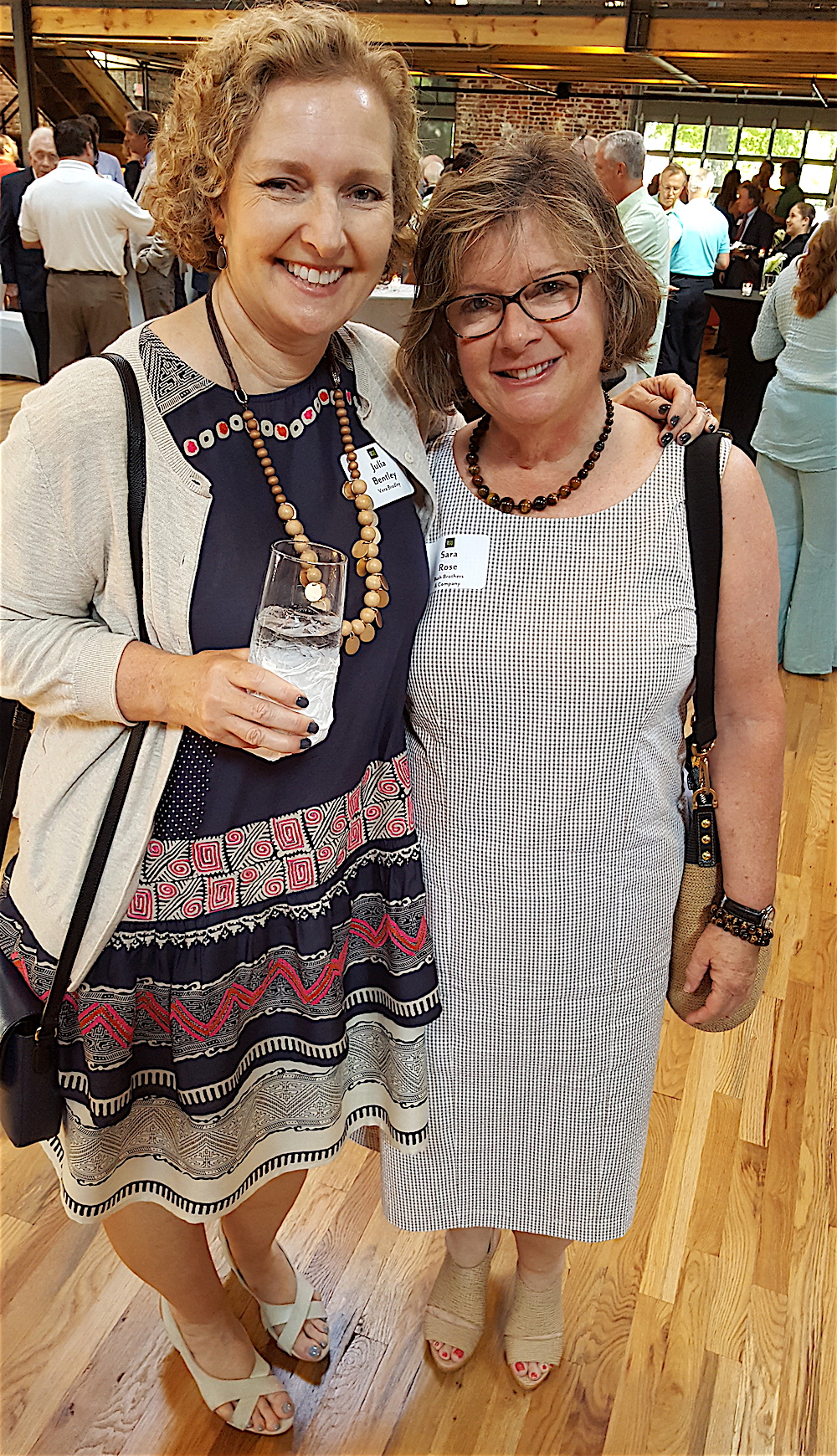 Julia Bentley, left, and Sara Rose.