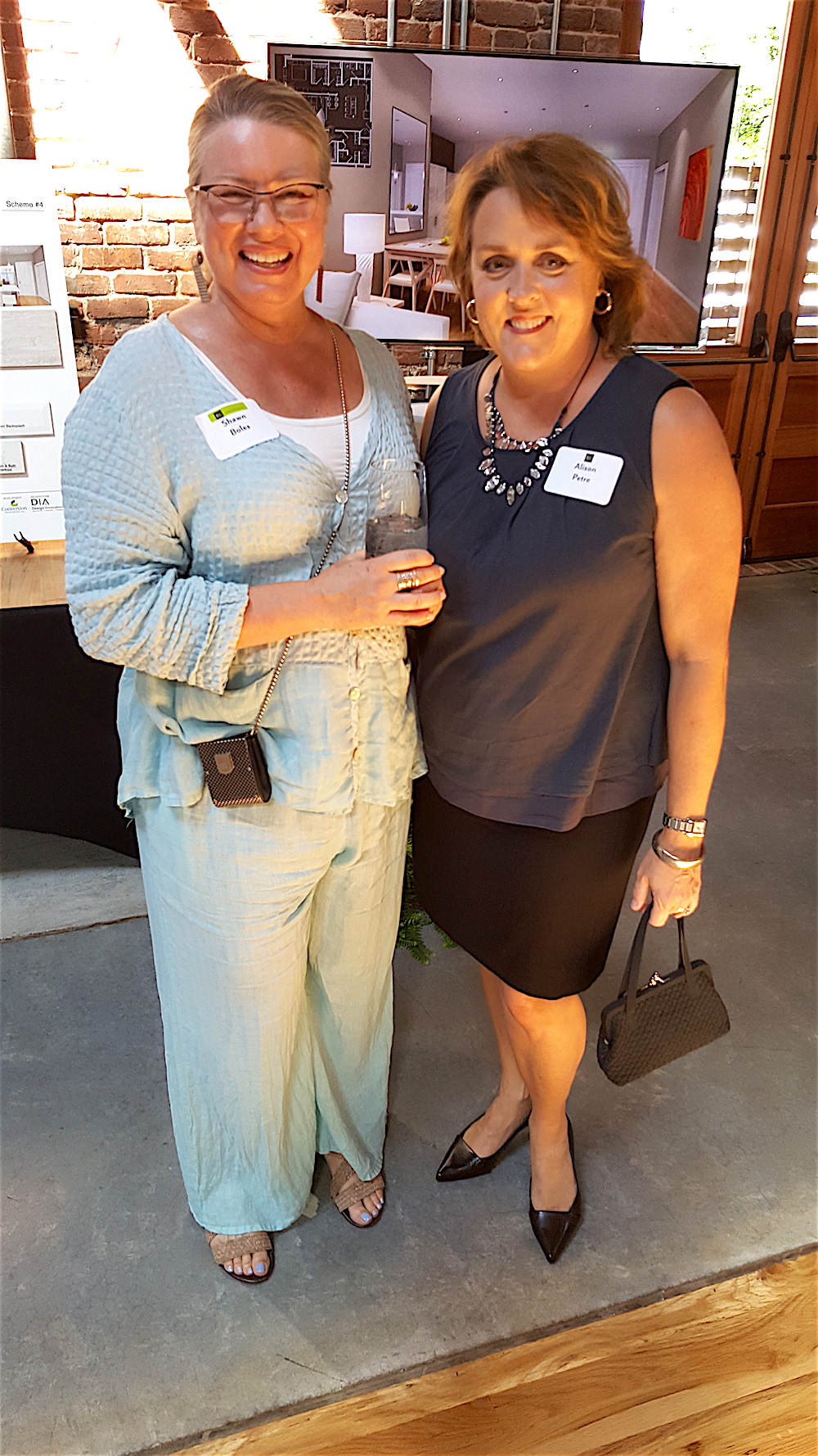 Shawn Boles, left, and Alison Petre.