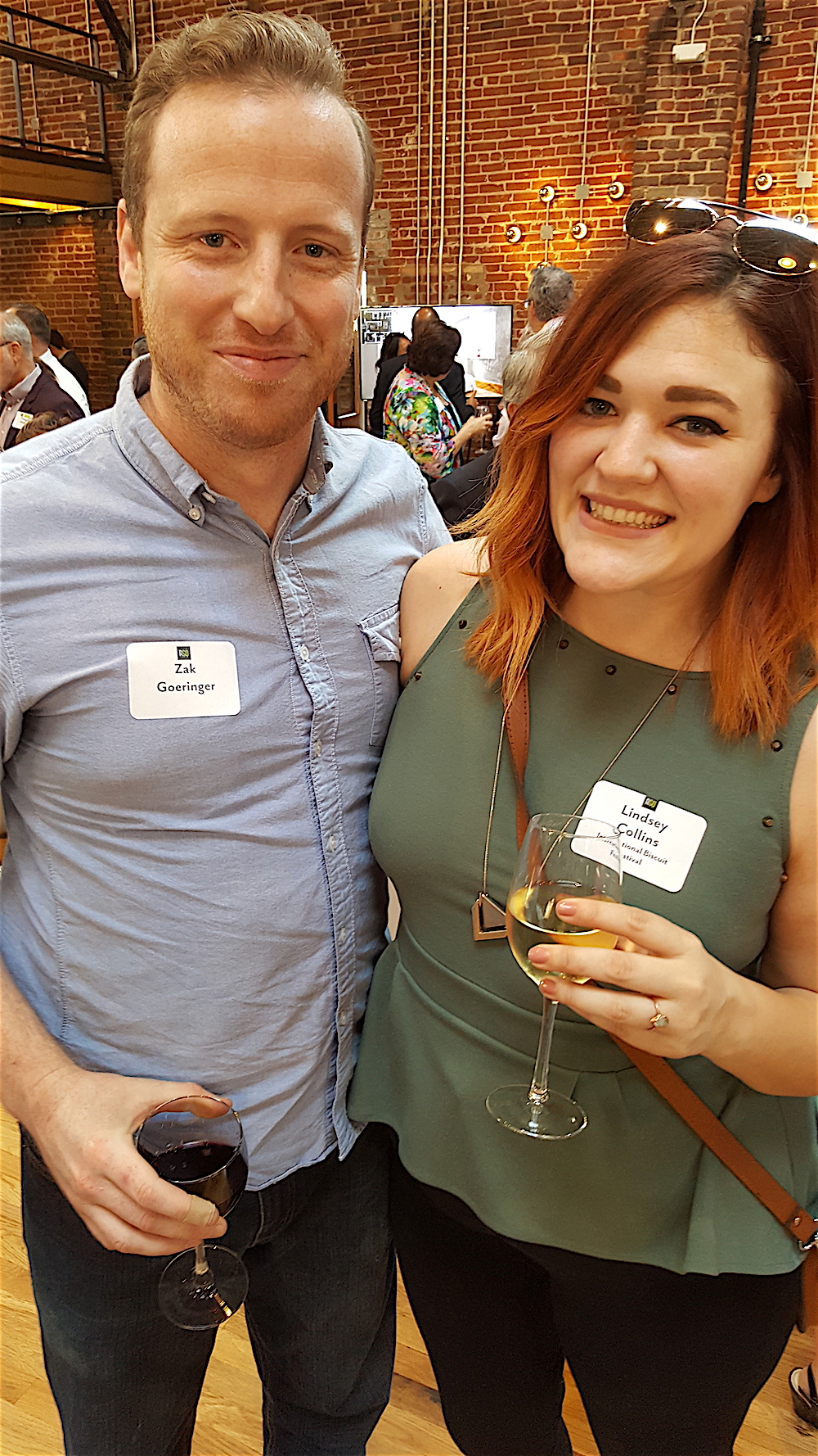 Zak Goeringer and Lindsey Collins.