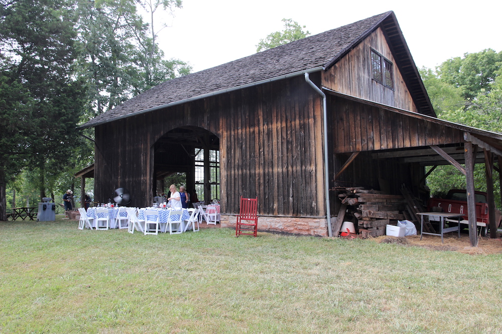 Here's the stunning Amish barn. (Photo courtesy of Jim Nichols)
