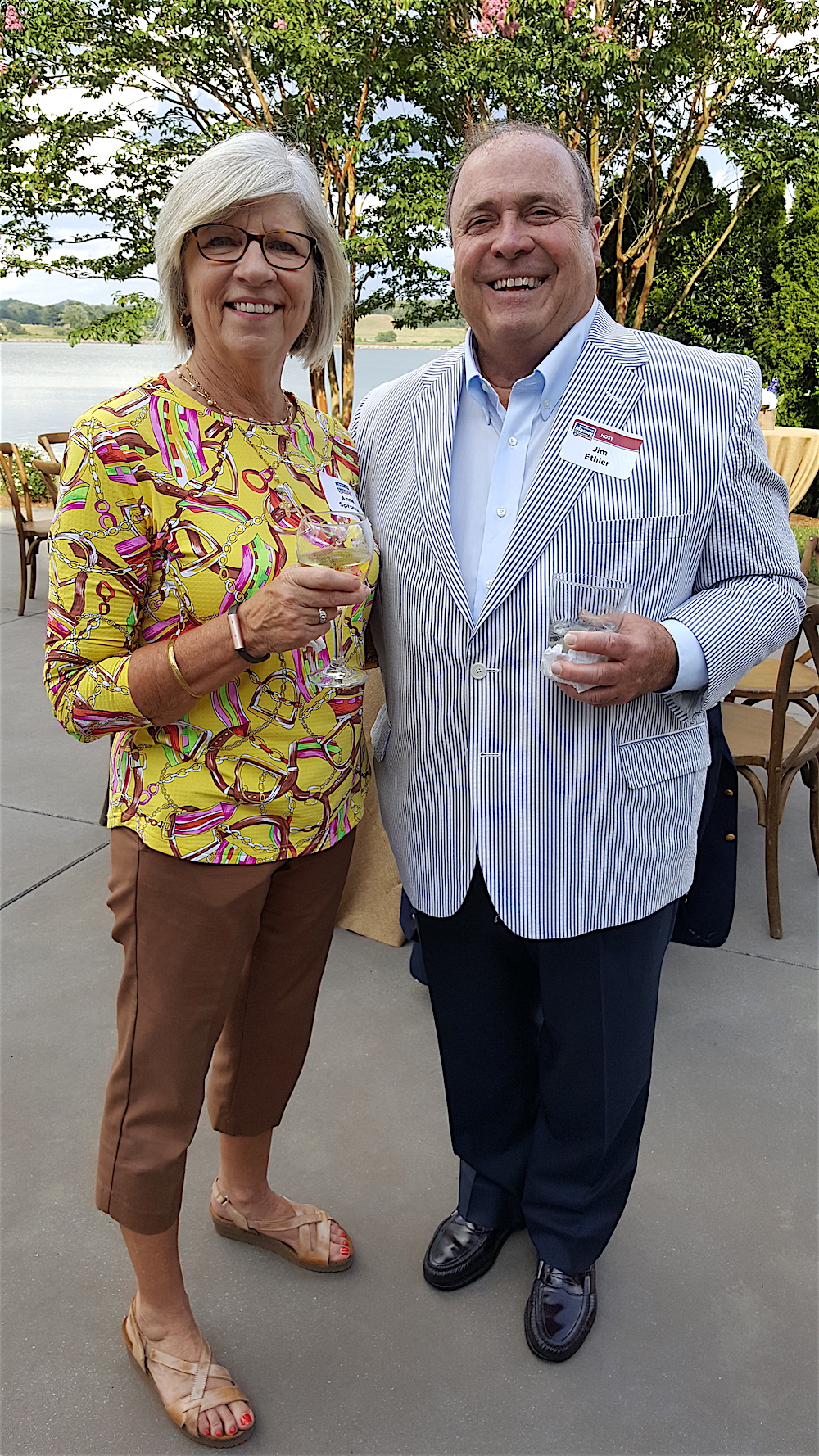 Anne Sprouse and Jim Ethier.