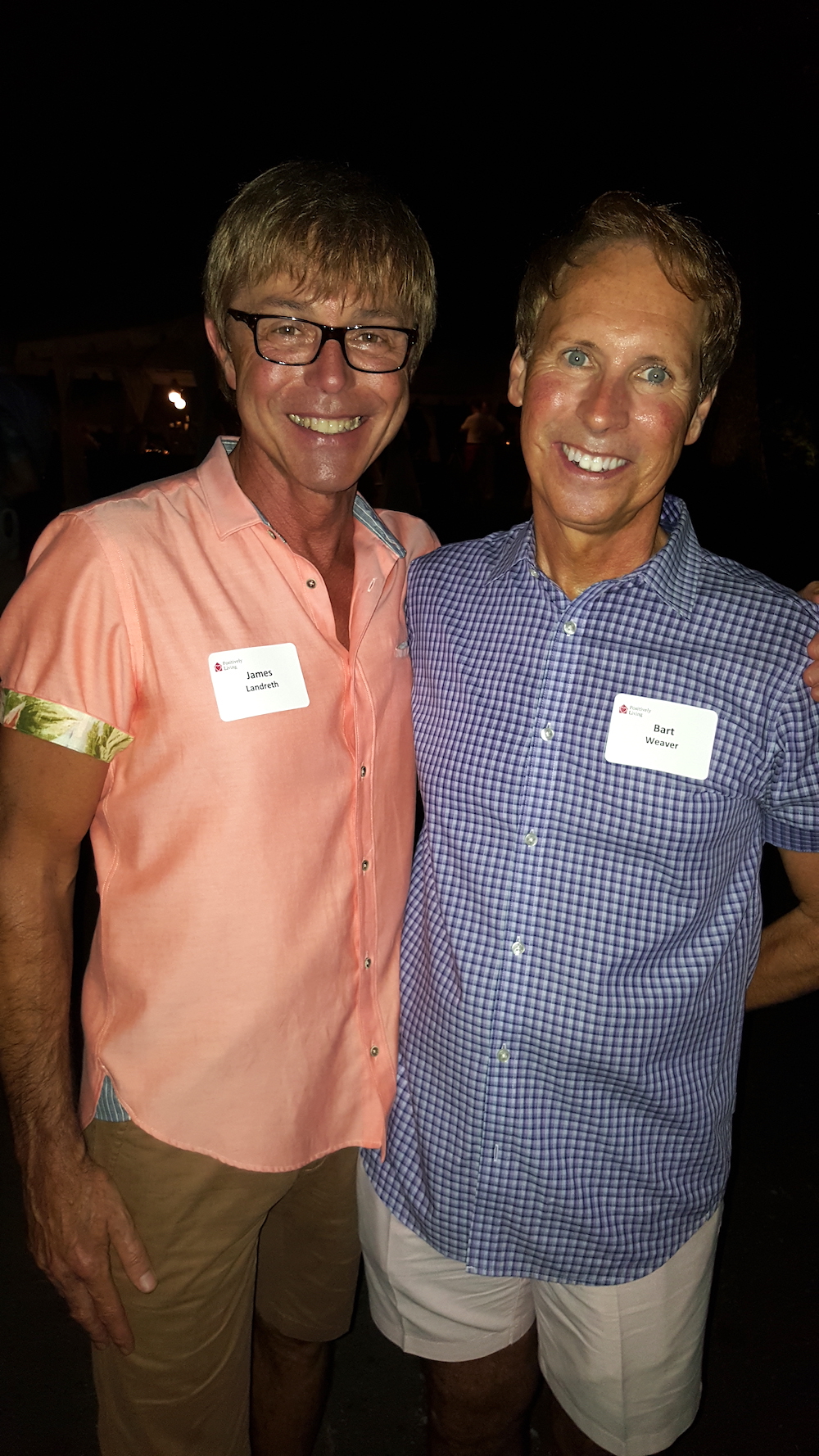 Jim Landreth, left, and Bart Weaver.