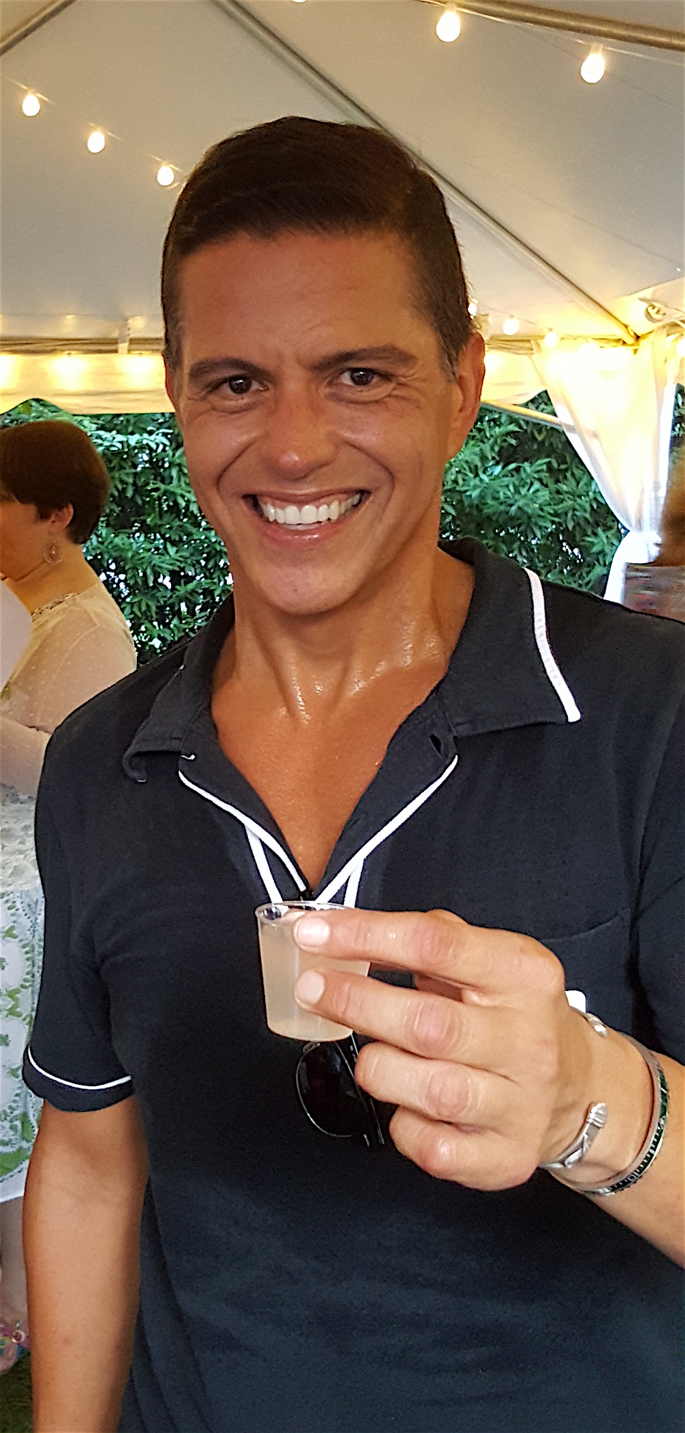 Rene Yanes was the winner of the cocktail contest with his drink called The Nicholas, named after the historic building where he lives. Congrats!