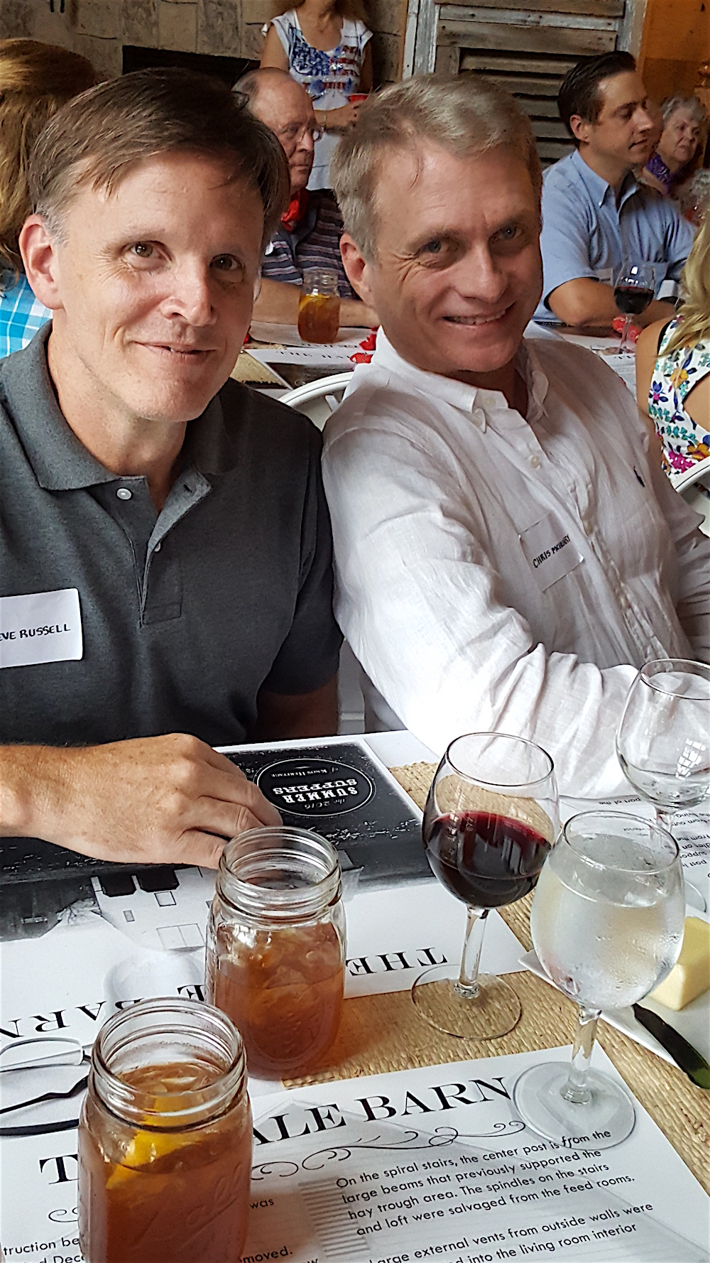 Steve Russell, left, and Chris McKenry.