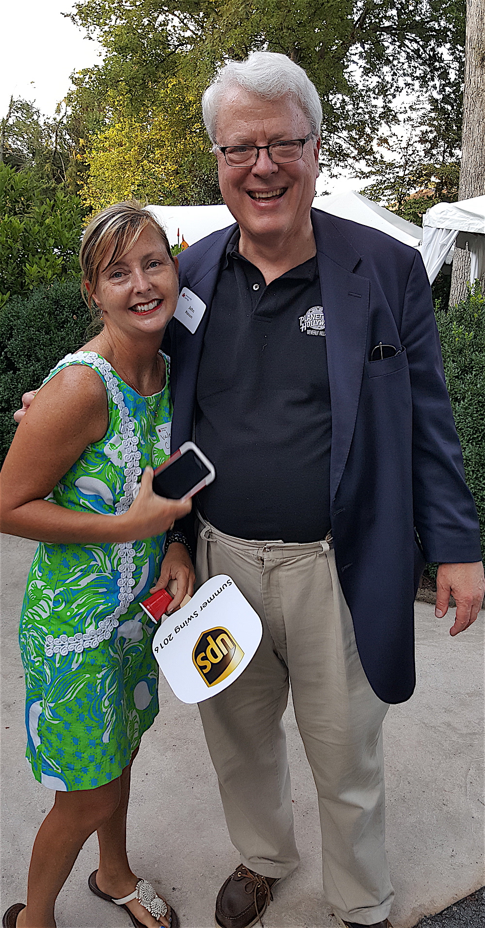 Valerie Coleman and Municipal Judge John Rosson.