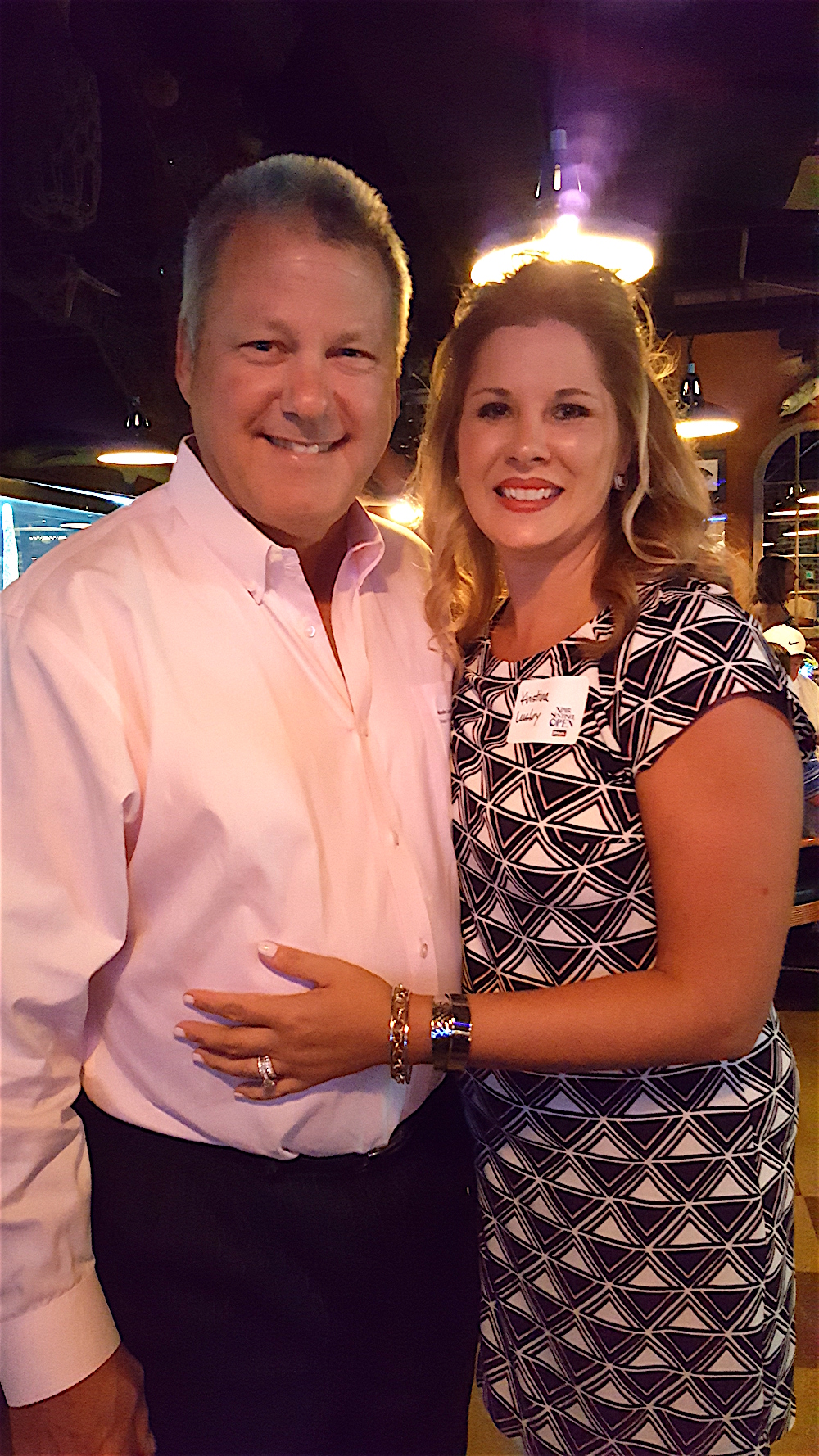 Kevin and Kristina Lusby.