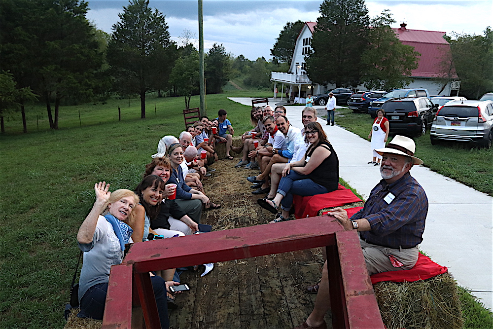 Loaded up and ready to go. Lord, we could have all died! (Photo by Jim Nichols)