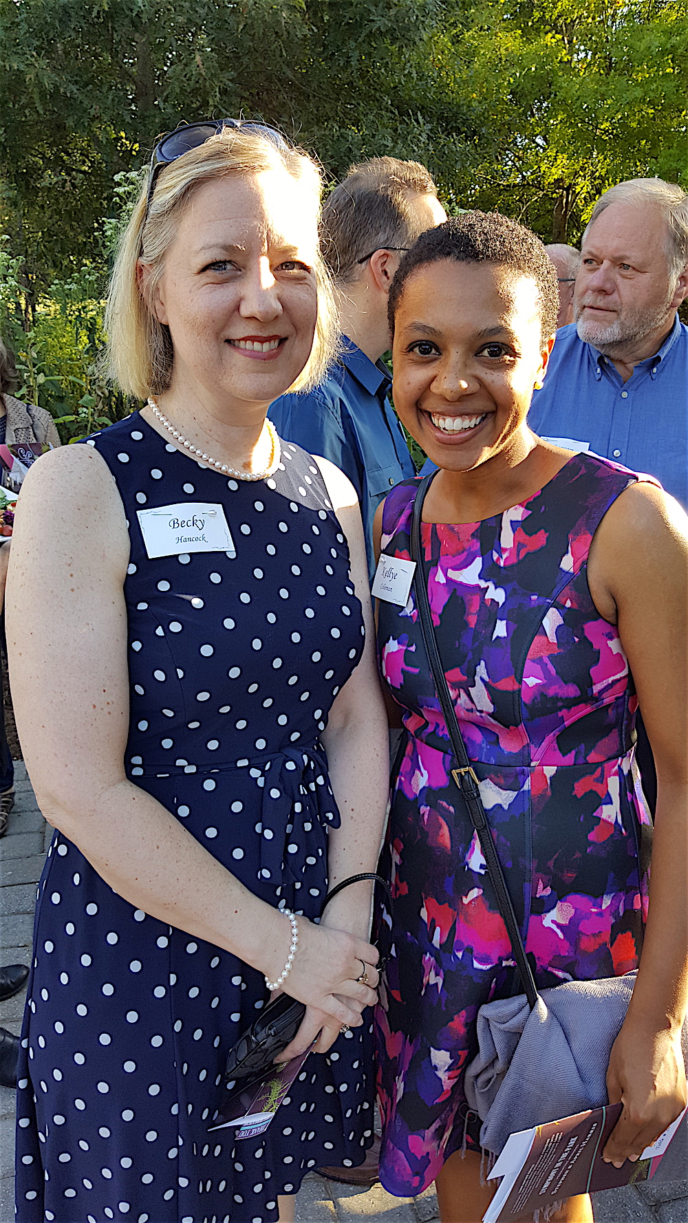 Becky Hancock, left, and Kellye Coleman.