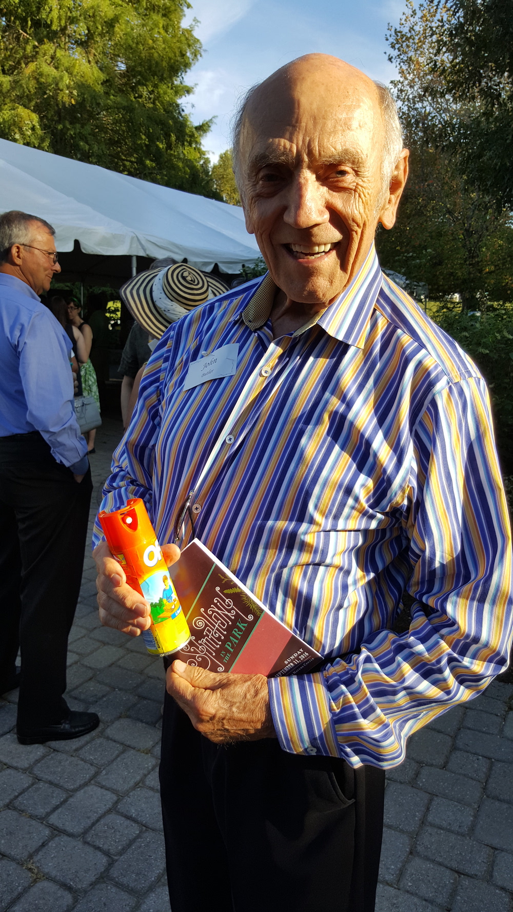 John Butler came prepared!