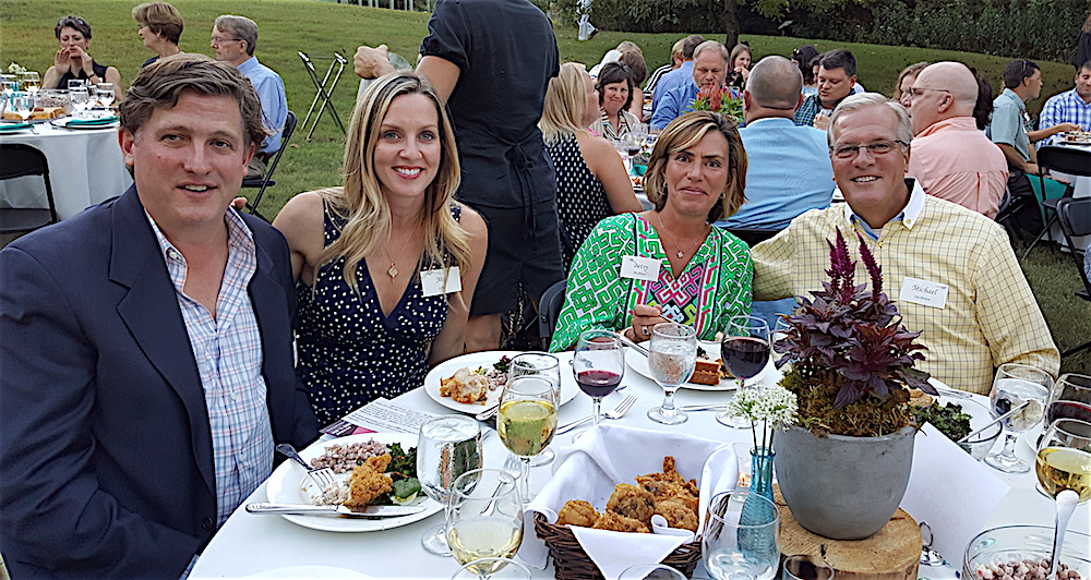 From left, John Trotter, Meg Long and Betsy and Michael McBrien.
