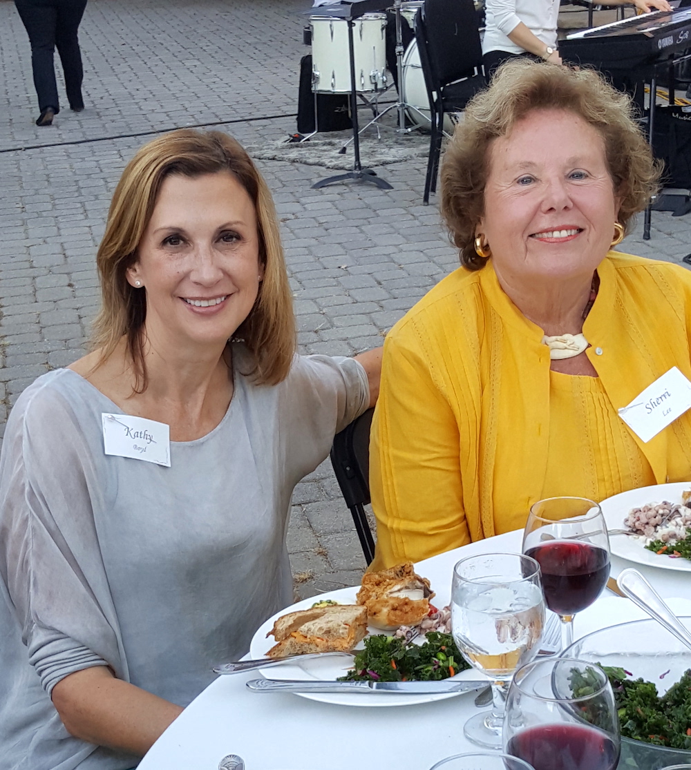 Kathy Boyd, left, and Sherri Lee.