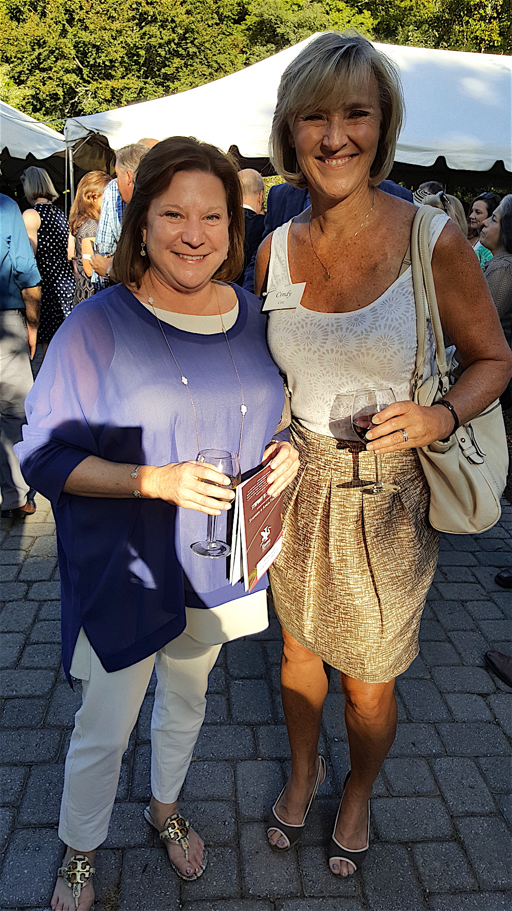 Susan Brown, left, and Cindy McConkey Cox.
