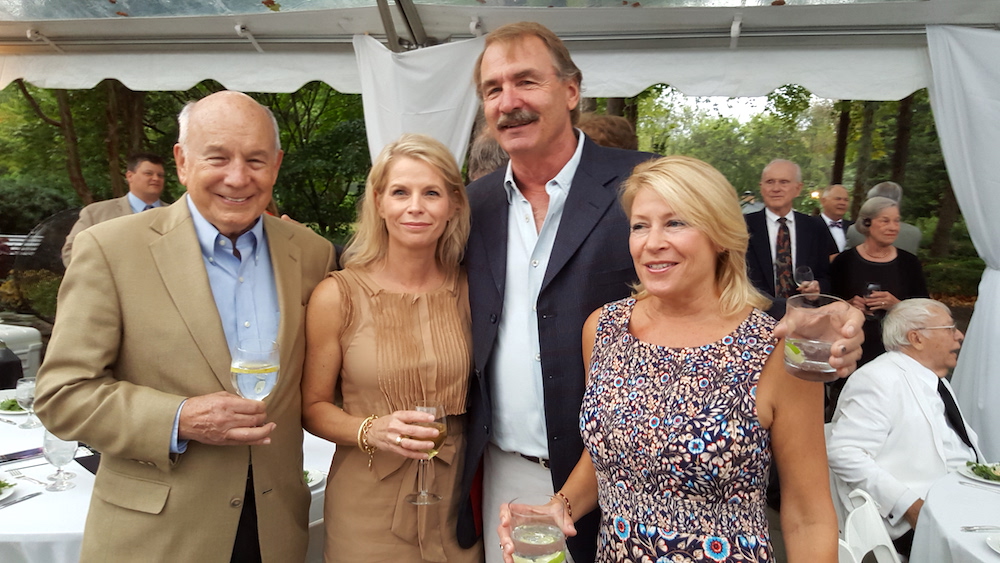 From left, Jim Clayton, Michell Witt, Jay and Marga McBride.