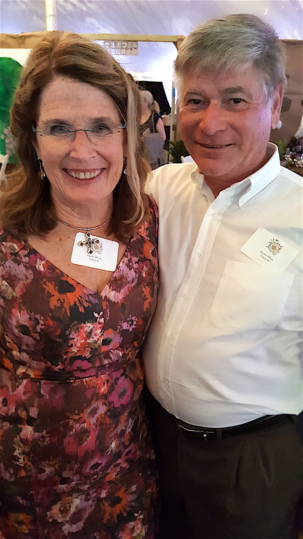 Karen and Harvey White.