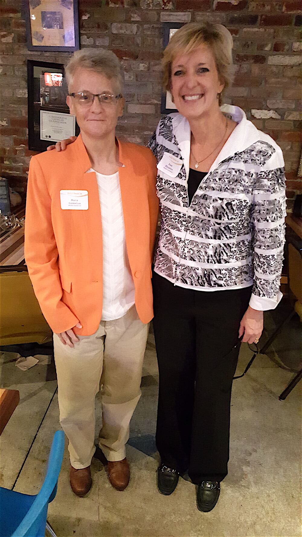 Maria and Pam Rhoades.