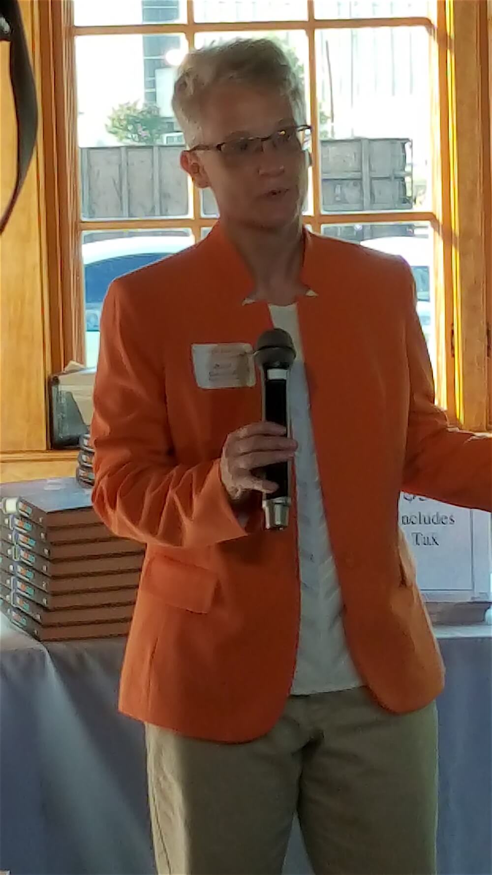 Maria talked about the process of writing -- and updating -- the book.