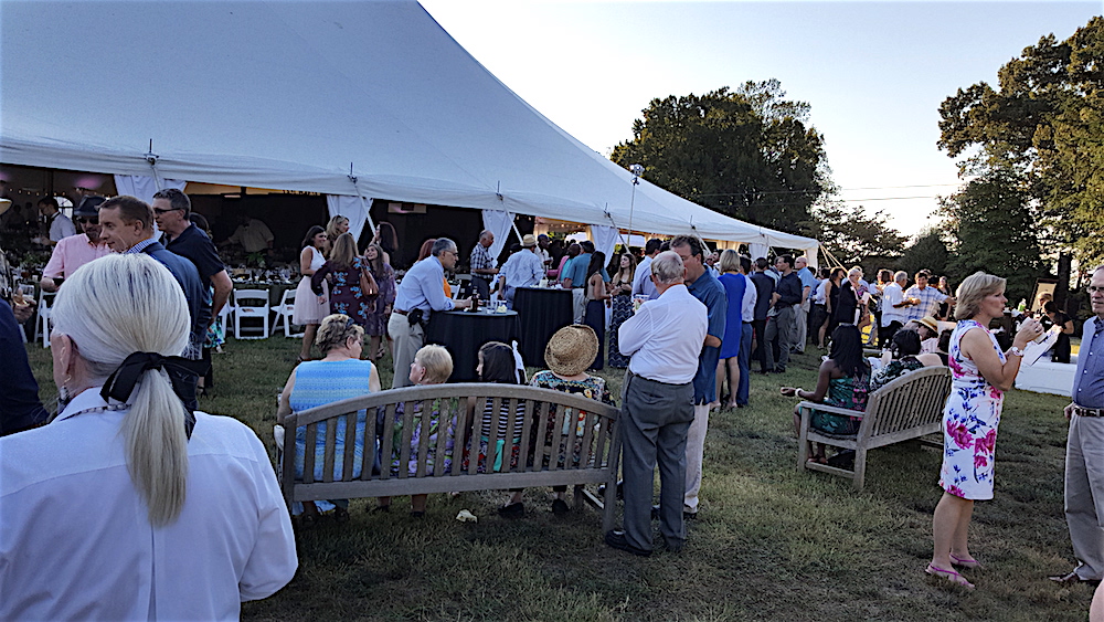 Meanwhile, back at the main tent, there was a party going on.