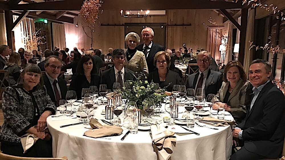 From left, Jane and Jim Roberto, Jennifer MacGillivray, Thom Mason, Townes Osborn, Bob Marquis, Mary Ellen and Steve Brewington, Susan Brown and Craig Shelton.