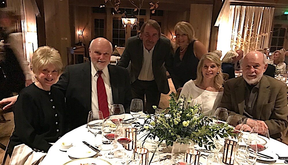 From left, Lynne and Charlie Harr, Jay and Marga McBride, Michell Witt and Jim Clayton.
