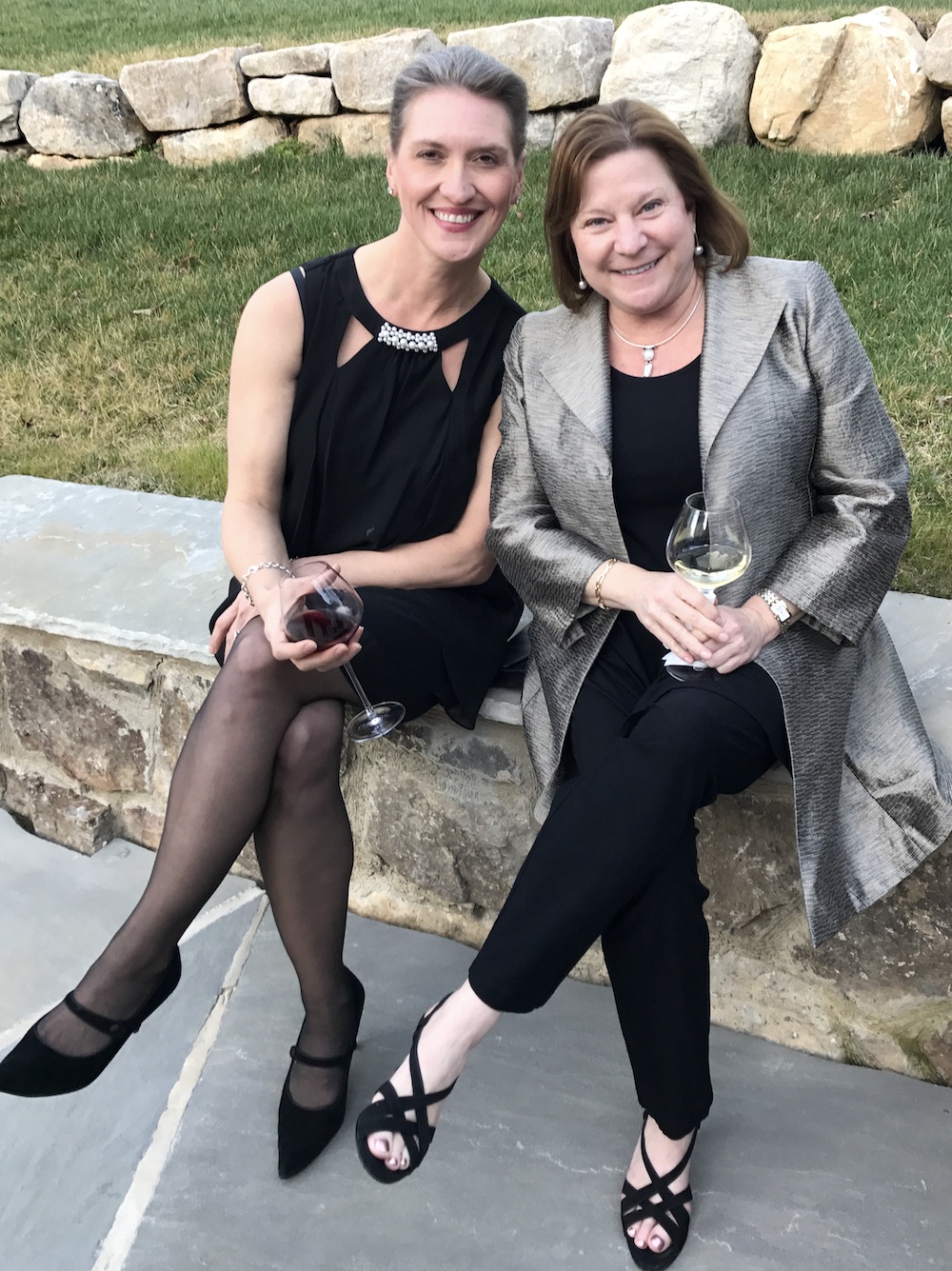 Mary Bogert, left, and Susan Brown.