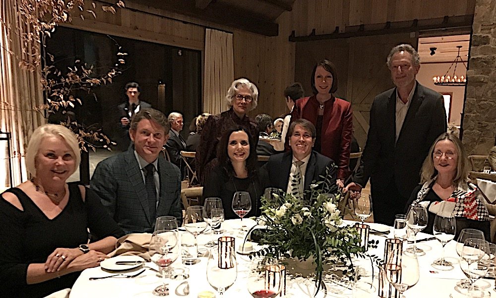Seated, from left: Jenny and Randy Boyd, Holly and Russ Watkins, Sibyl Wray. Standing, from left: Charmaine Mamontov, Rachel Ford and Barney Wray.