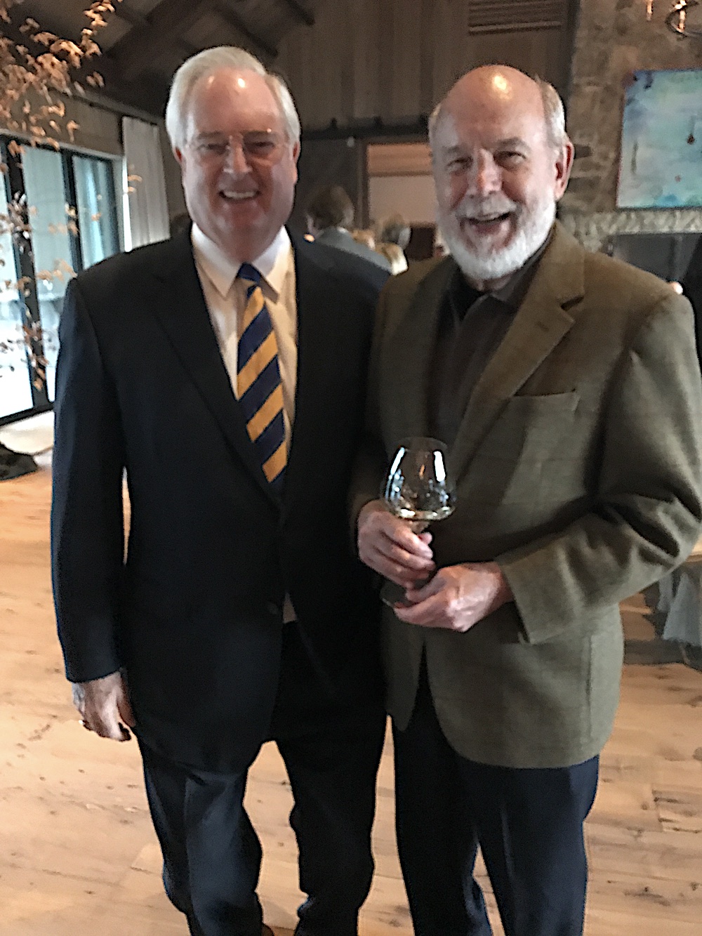 Sam Furrow, left, and Jim Clayton.