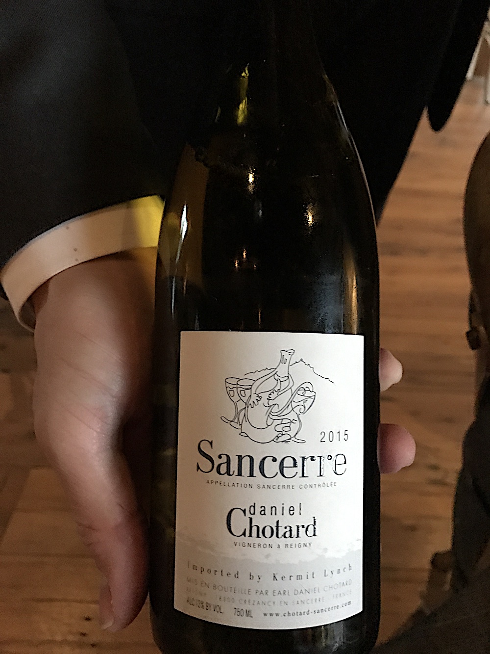 Especially when it was paired with this delicious 2015 Daniel Chotard Sancerre.