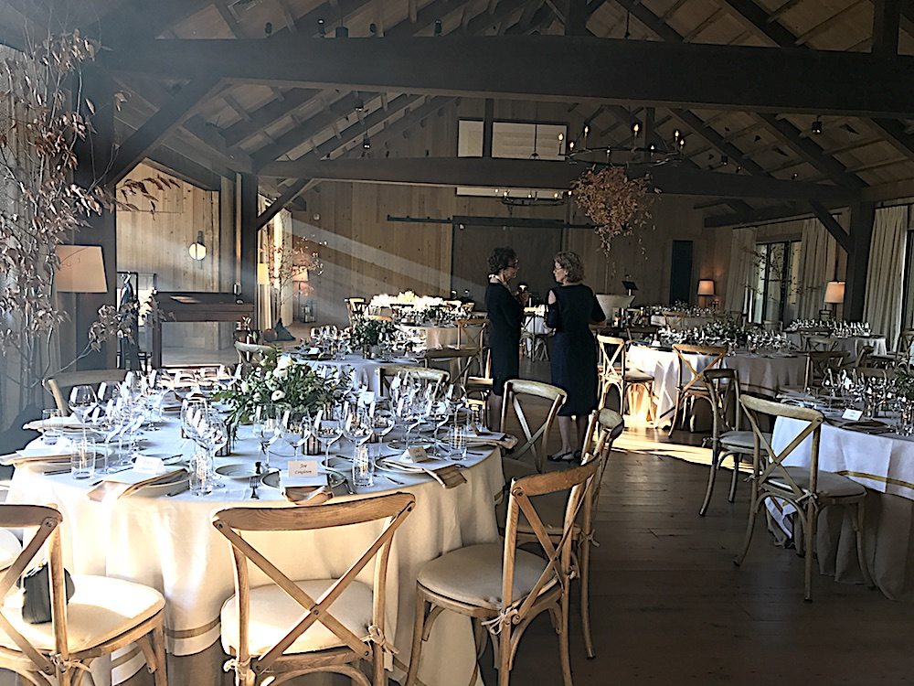 The setting for a magical evening.